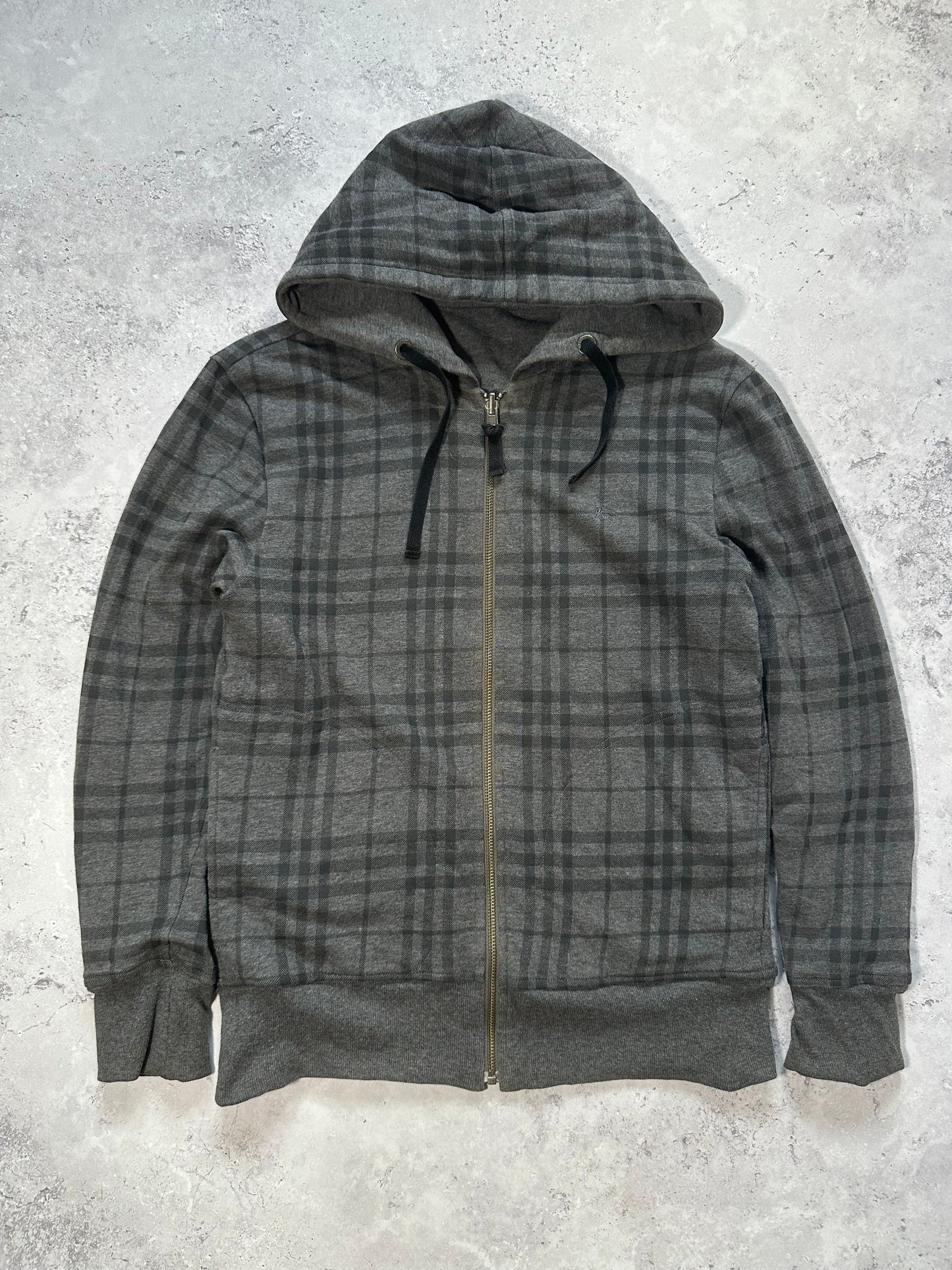 Burberry Black Label 2000s Reversible Zip Hoodie (S)