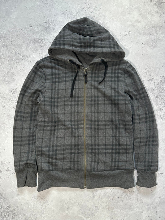Burberry Black Label 2000s Reversible Zip Hoodie (S)