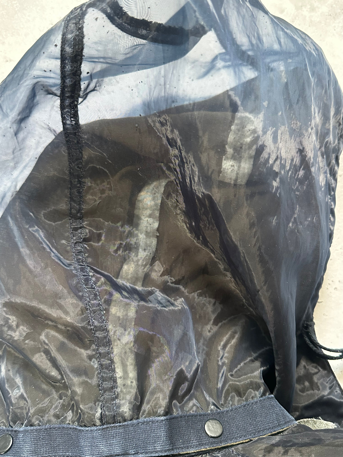Stone Island SS2001 Monofilament Jacket by Paul Harvey (XXL)