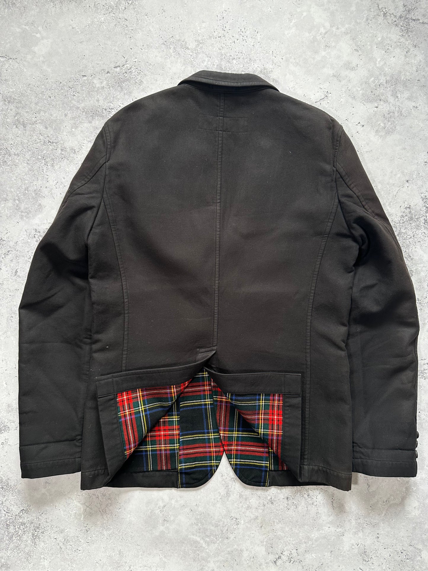 Comme des Garçons Homme AD2006 Plaid Blazer Jacket