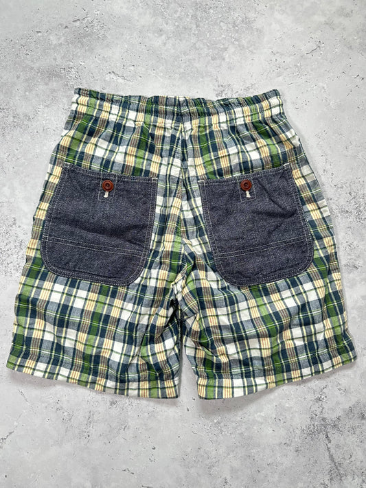 eYe Junya Watanabe Comme des Garçons AD2014 Plaid Shorts (XS fitting Waist 28-31”)