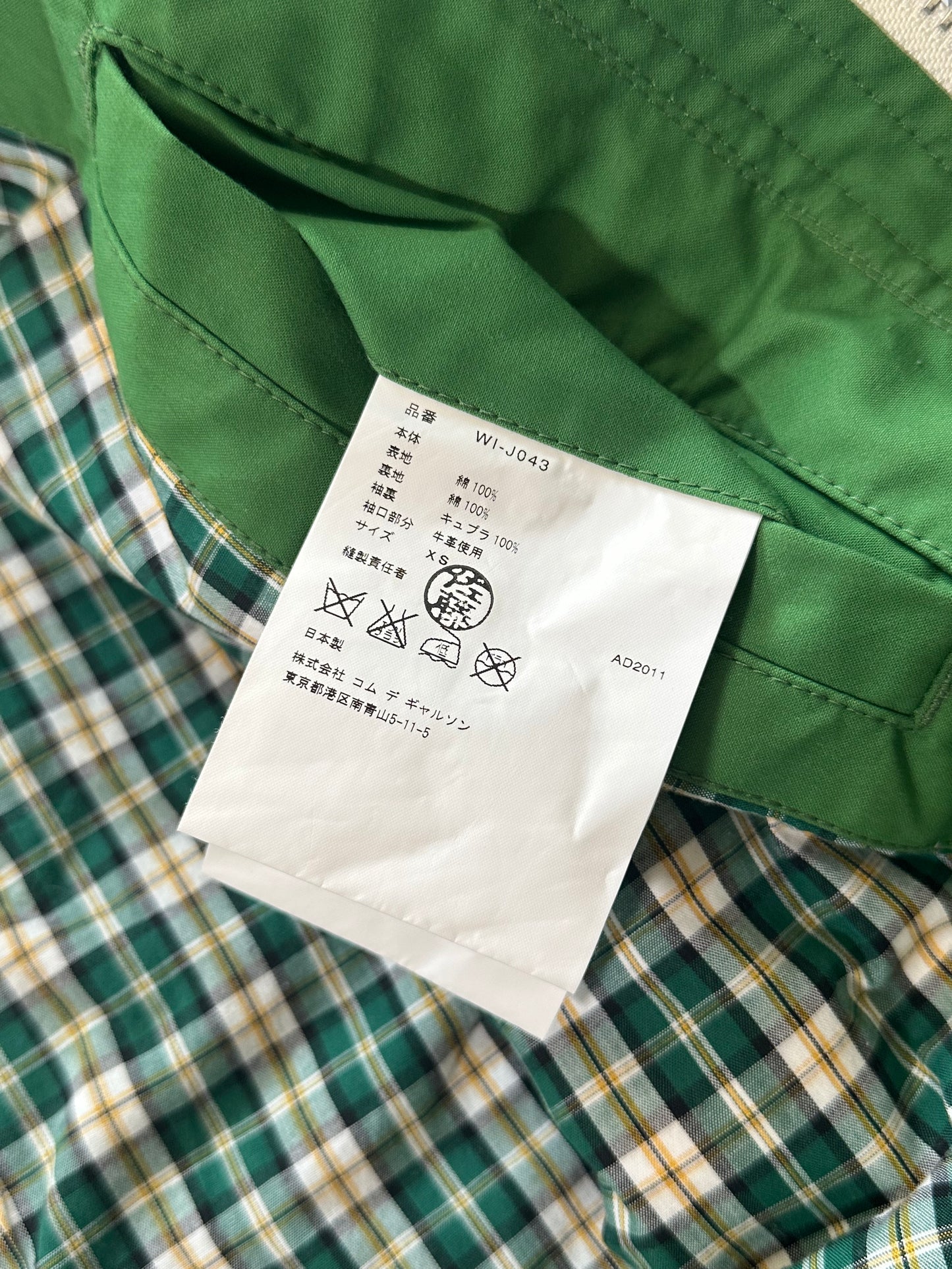 Junya Watanabe MAN Comme des Garçons AD2011 Plaid Utility Parka Jacket (S/M)