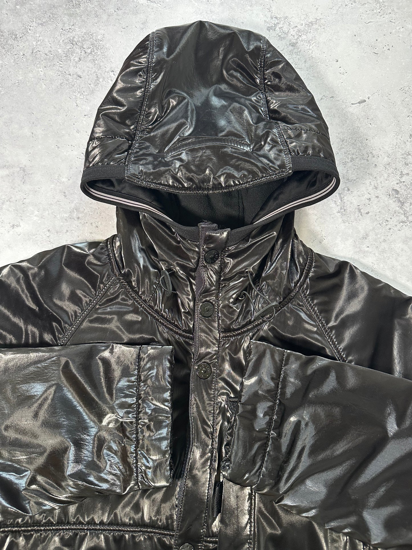 Stone Island 2008 Prismatic Silk Zip Archivio Jacket