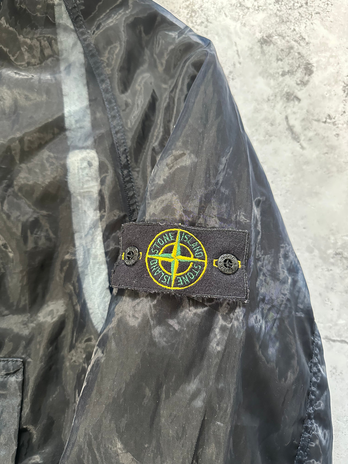 Stone Island SS2001 Monofilament Jacket by Paul Harvey (XXL)
