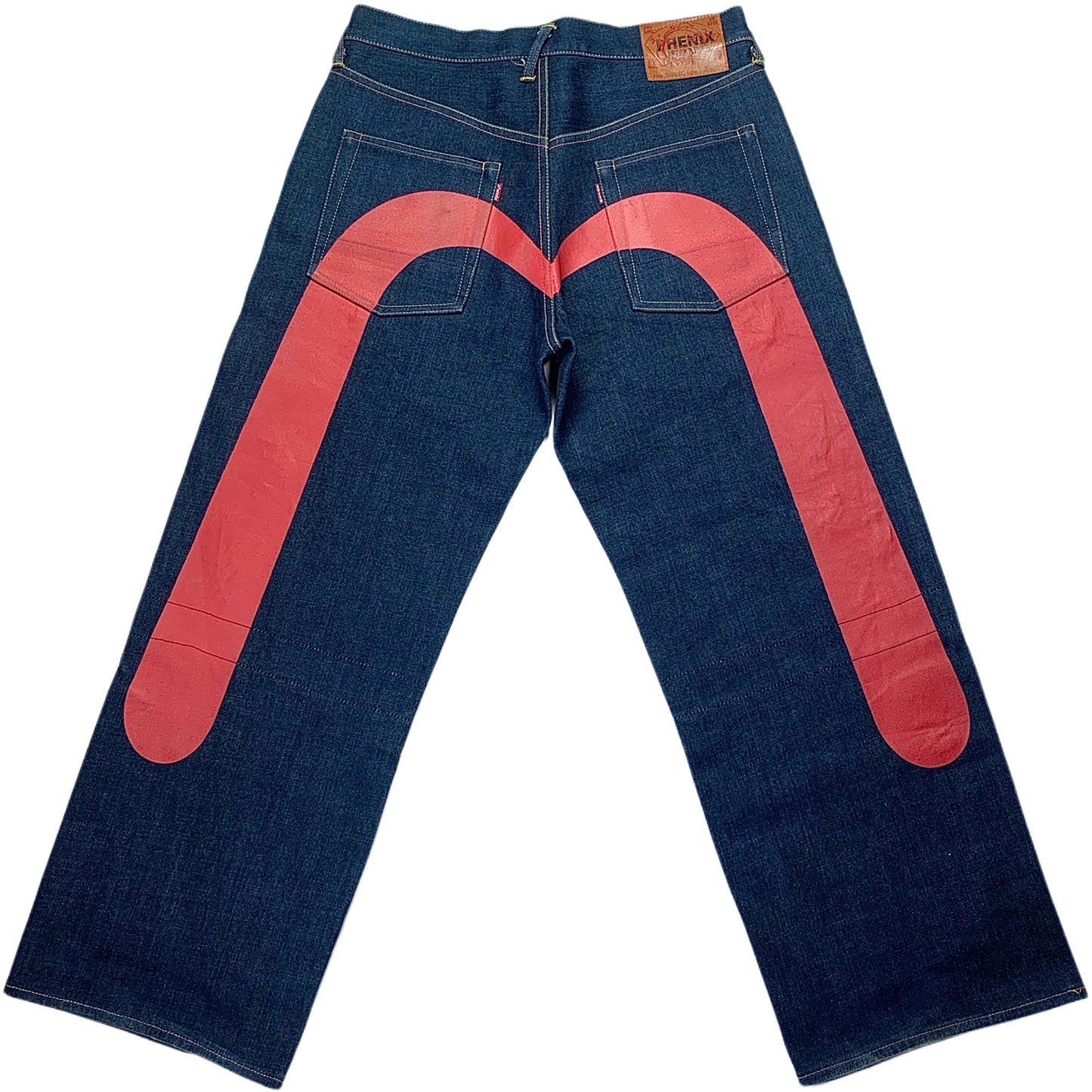 Red Evisu Jeans