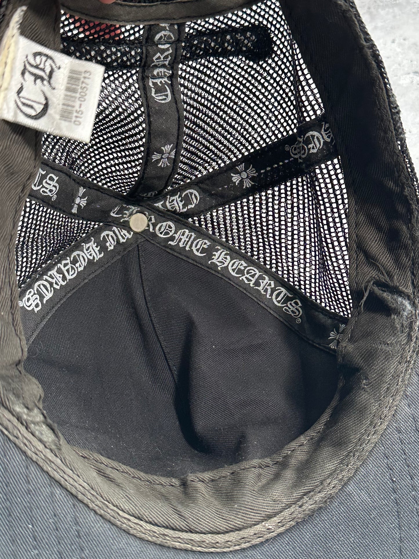 Chrome Hearts Old English Trucker Cap