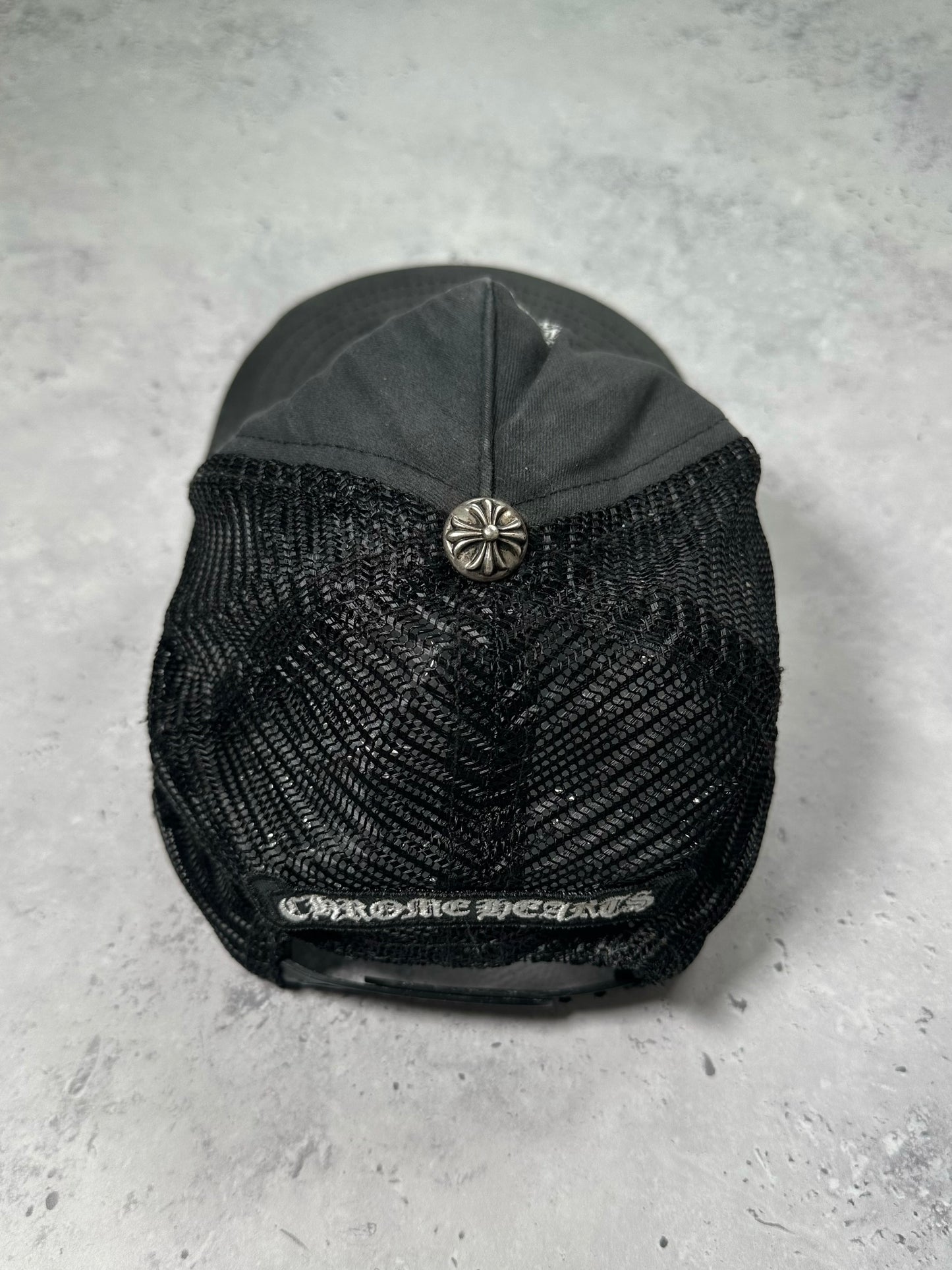 Chrome Hearts Old English Trucker Cap