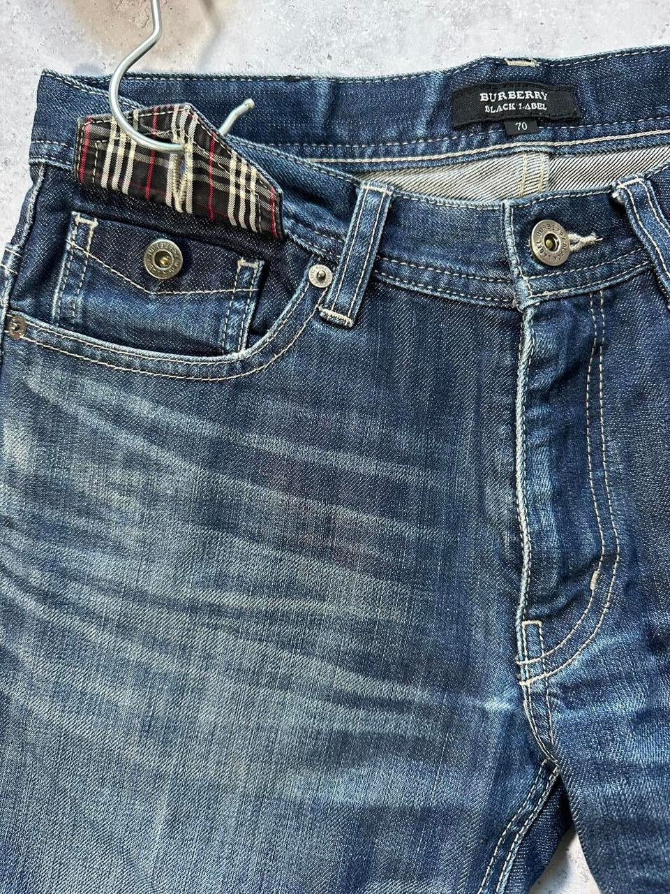Burberry Black Label Pocket Check Jeans