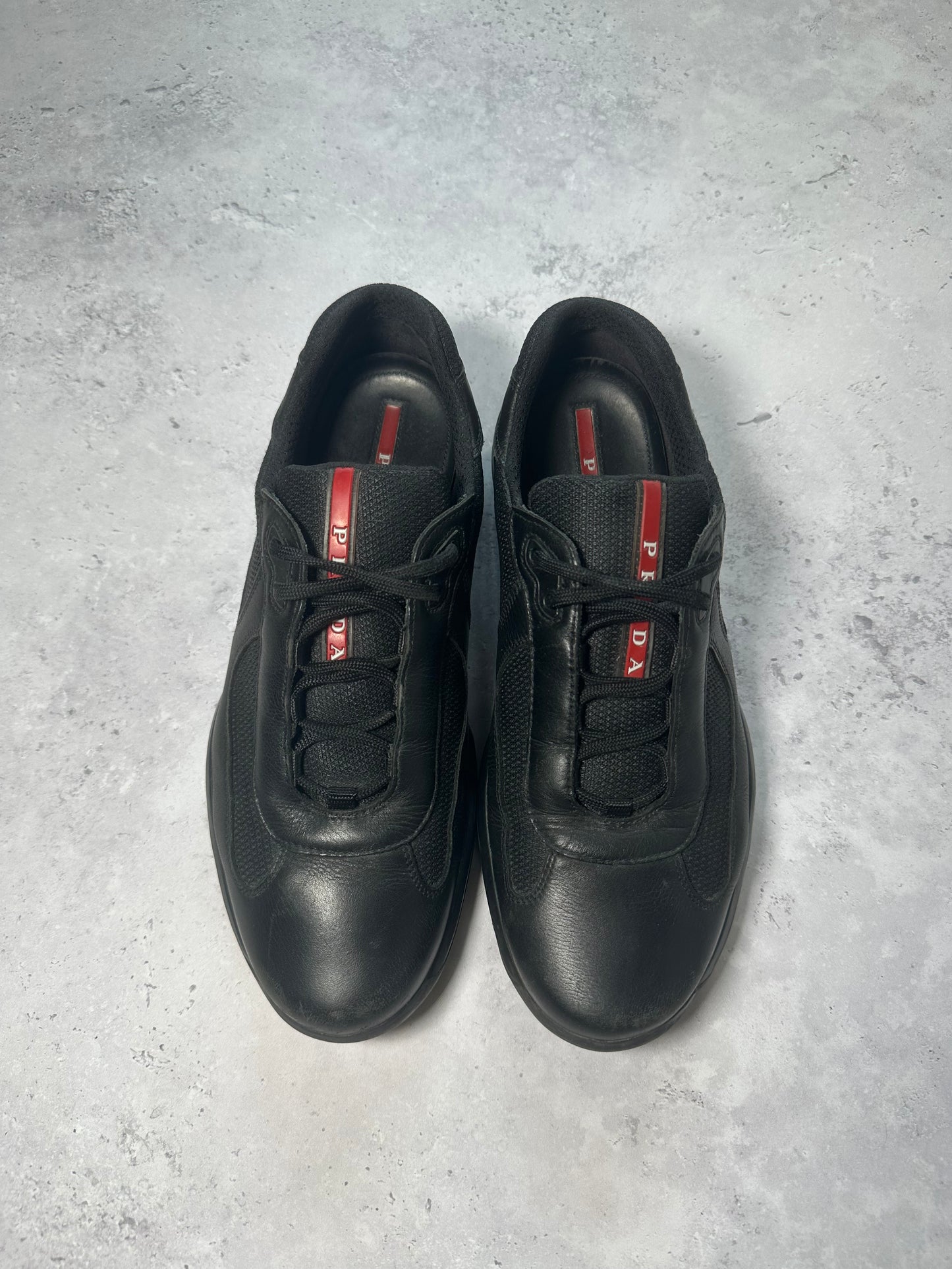 Prada Linea Rossa America’s Cup Sneakers in Black (UK9/US10/EU43)