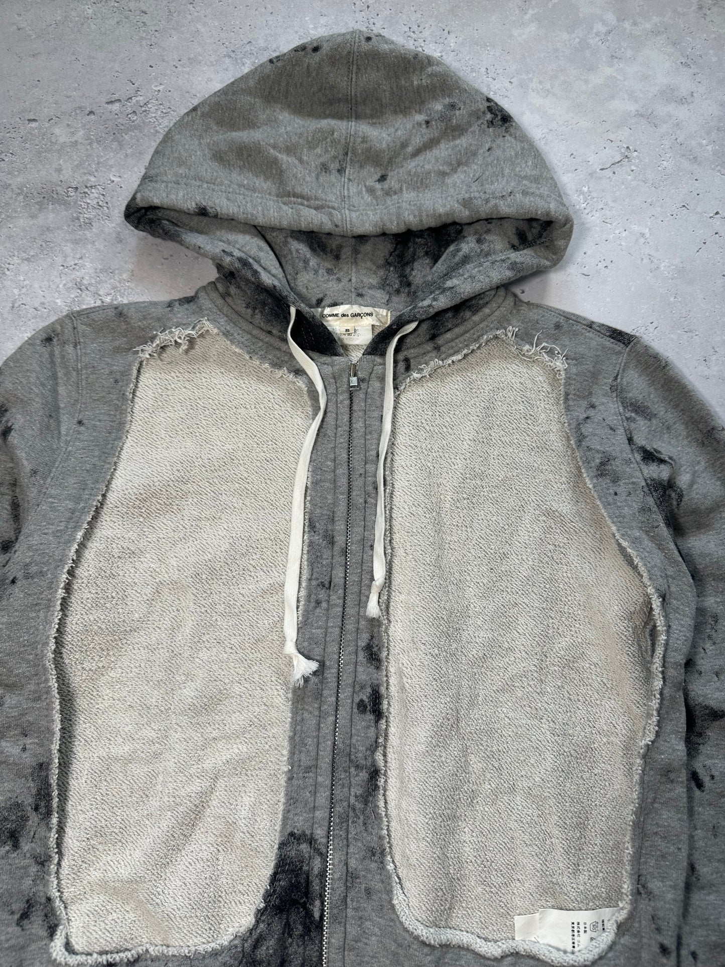 Comme des Garçons AD2016 Archive Cut Out Zip Hoodie (S)