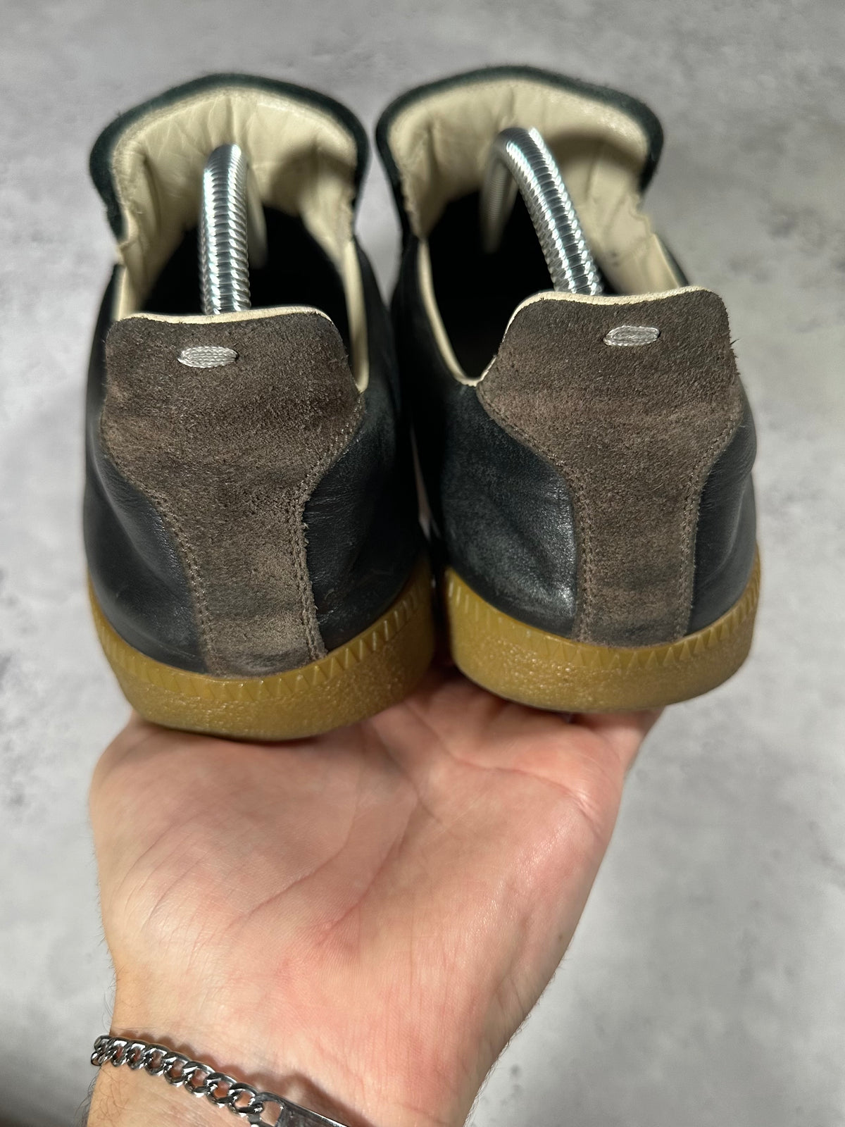 Maison Margiela 2012 Slip On GAT Sneakers in Brown (EU43, suitable for EU44)