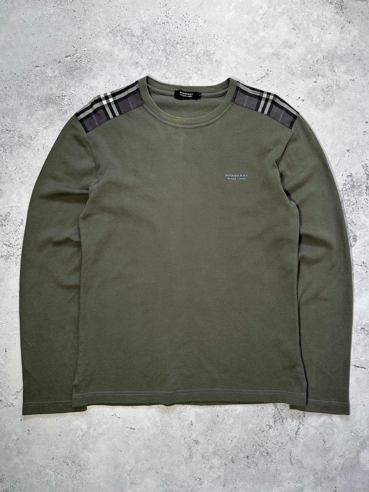 Burberry Black Label 2008 Shoulder Check Longsleeve Tshirt (S)