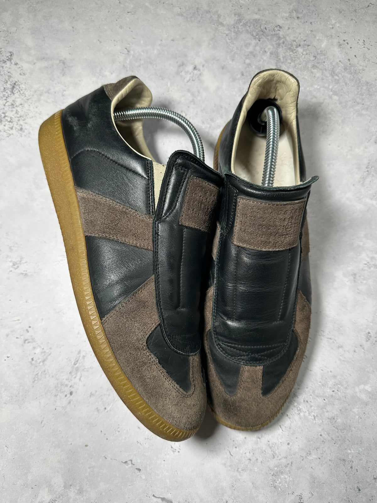 Maison Margiela 2012 Slip On GAT Sneakers in Brown (EU43, suitable for EU44)