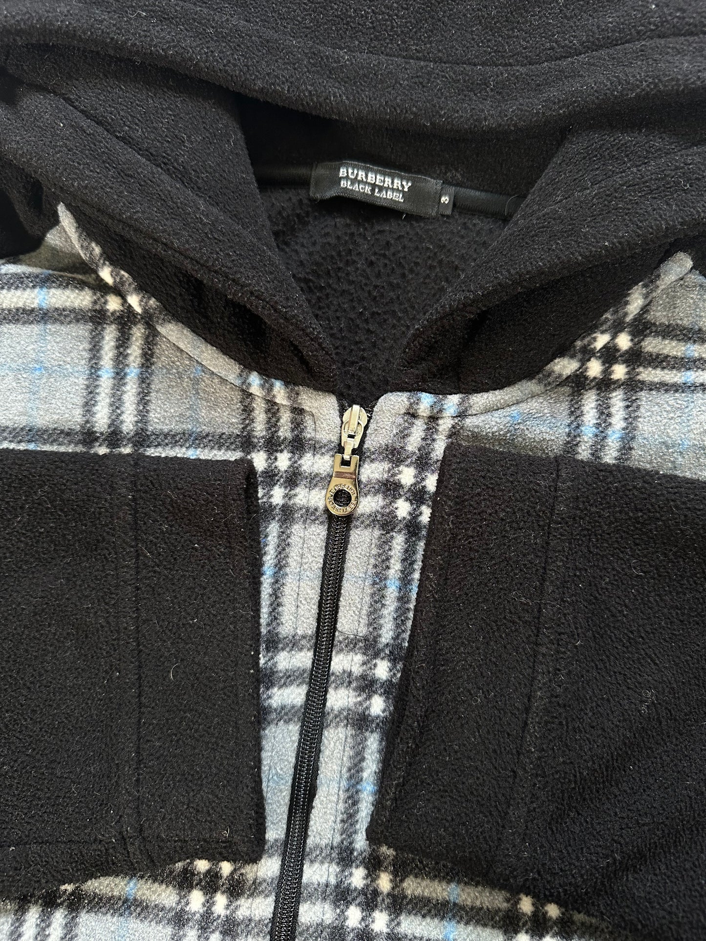 Burberry Black Label 2010 Fleece Zip Hoodie (M)