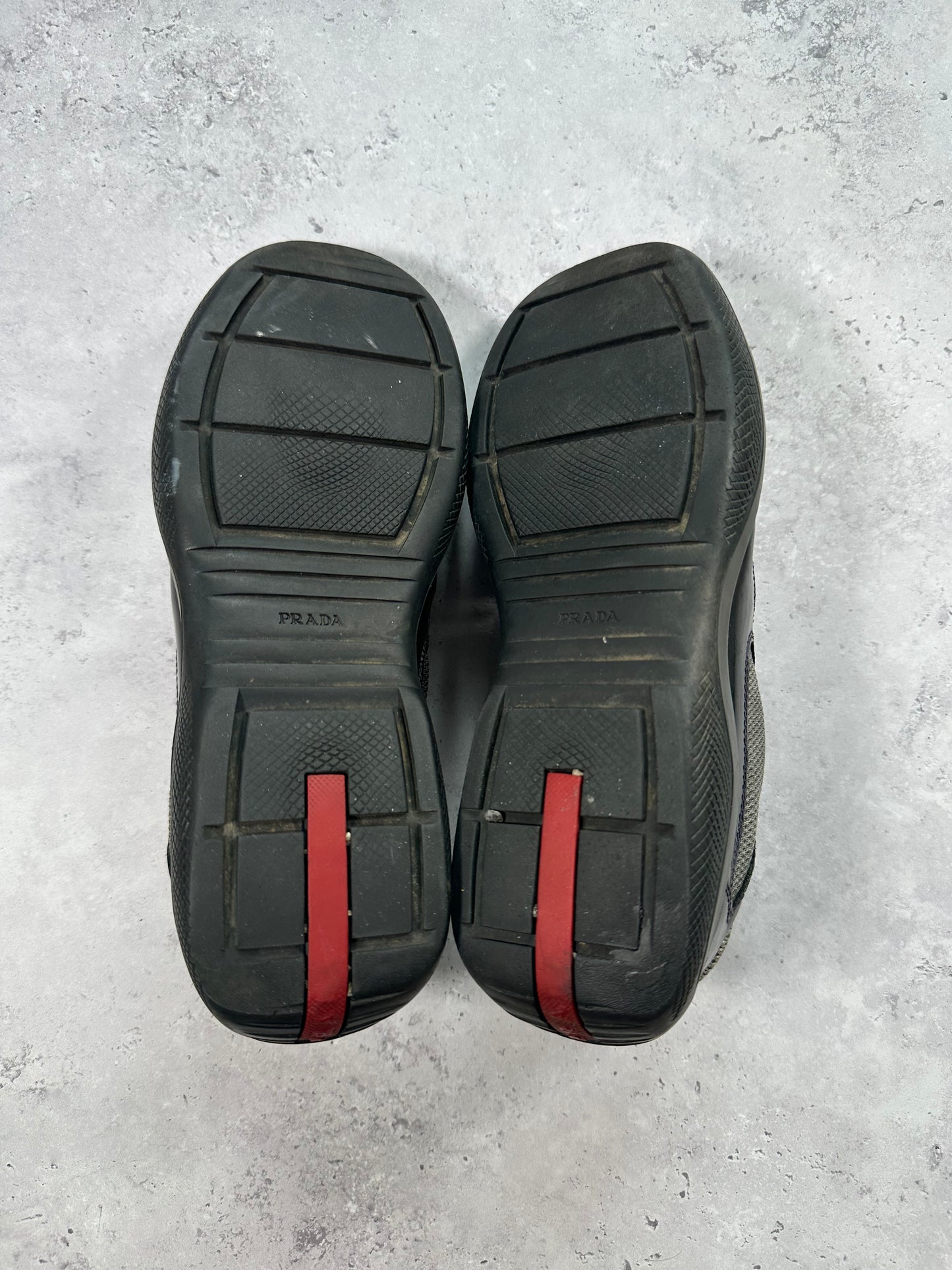 Prada America’s Cup Sneakers in Black
