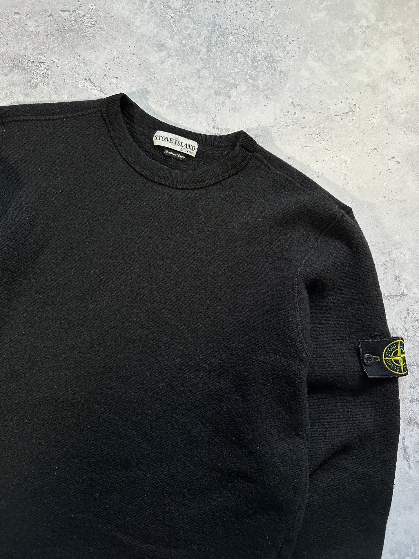 Stone Island AW2001 Sherpa Lined Sweatshirt
