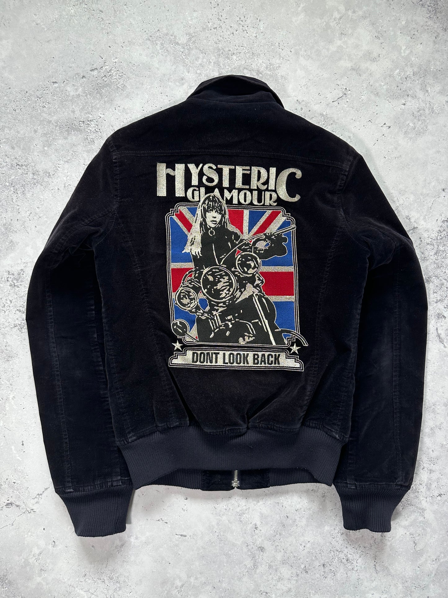 Hysteric Glamour 2006 ‘Don’t Look Back’ Union Jack Bomber Jacket (S)