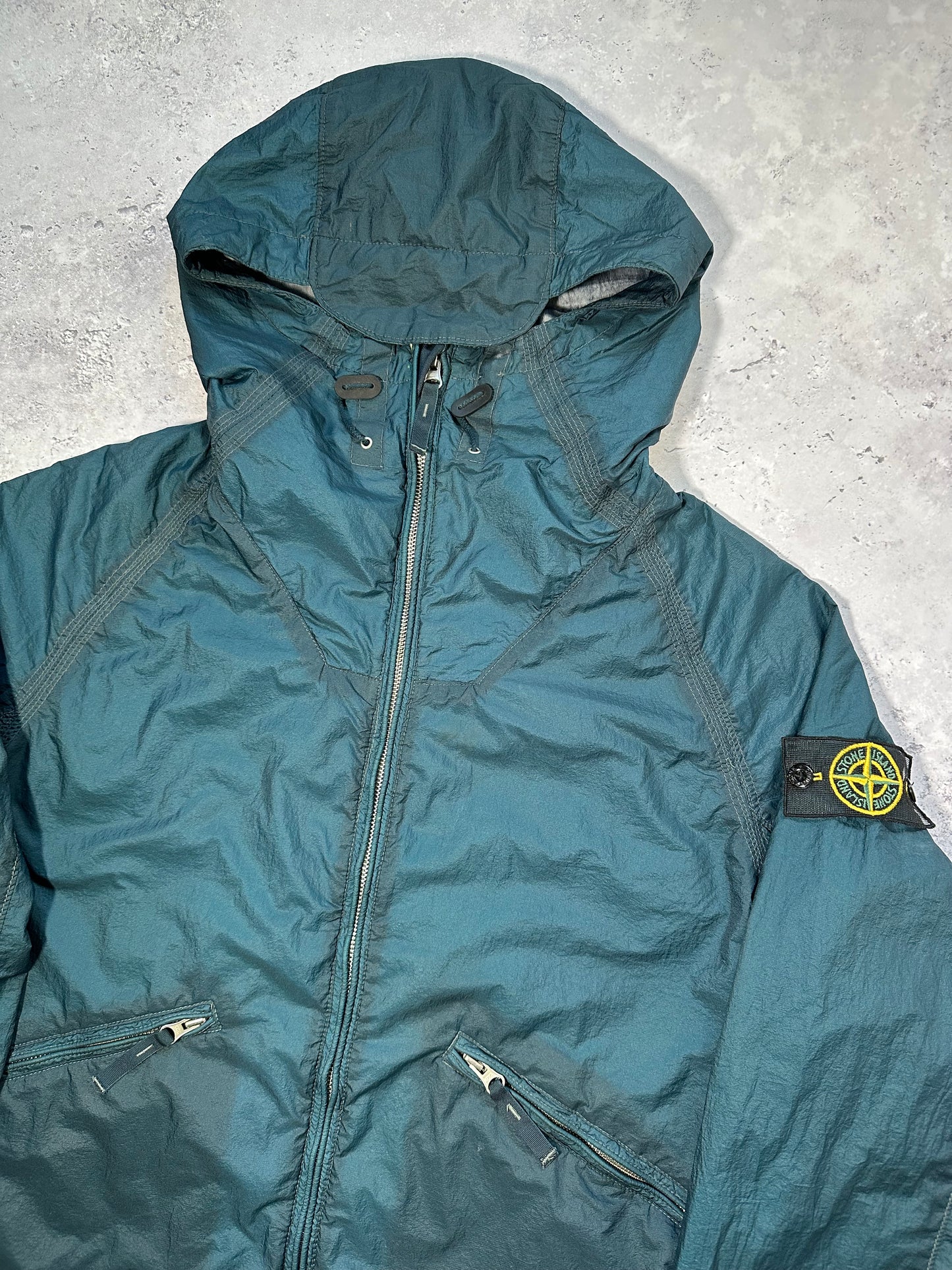 Stone Island SS2009 Hyperlight Nylon Mesh Badge Jacket