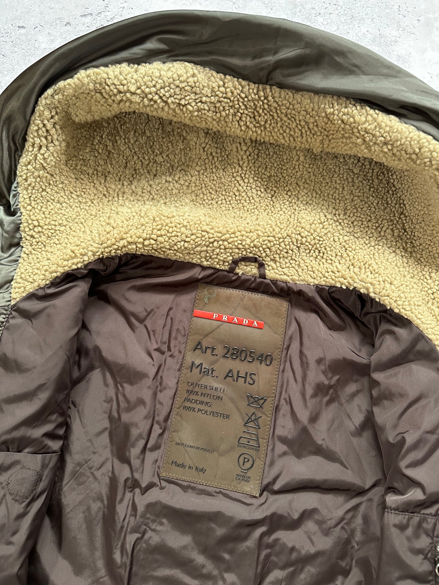 Prada Sport 2003 Astro Bondage Utility Jacket (S)