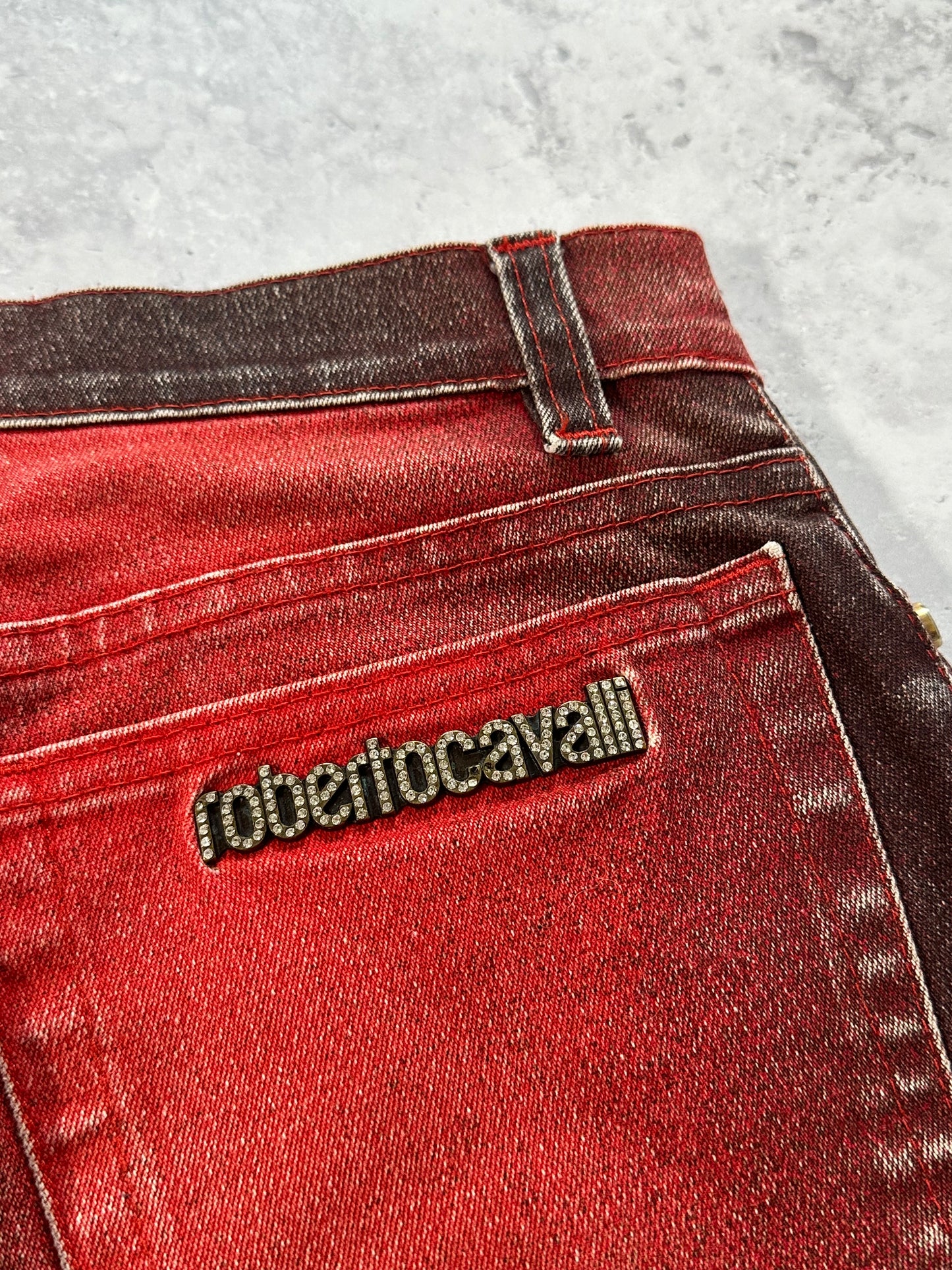 Roberto Cavalli 2002 Gradient Jeans / Trousers (XS)