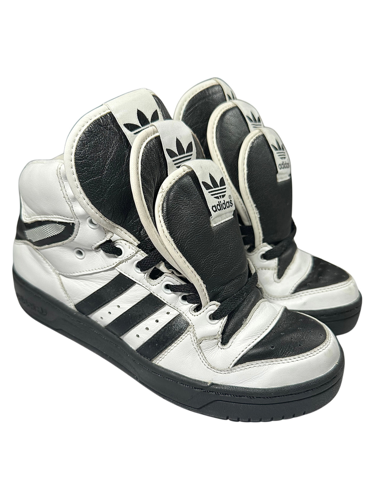Adidas x Jeremy Scott 2010 Triple Tongue Sneakers (EU41/US8/UK7)