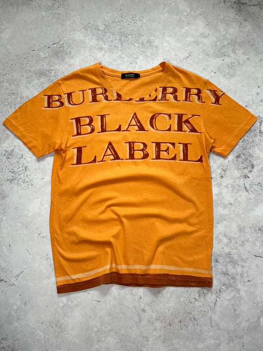 Burberry Black Label 2008 Big Spellout T-shirt (S)