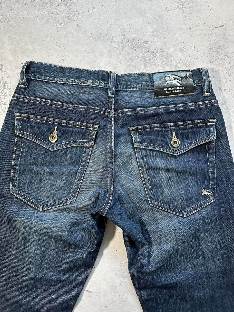 Burberry Black Label Pocket Check Jeans