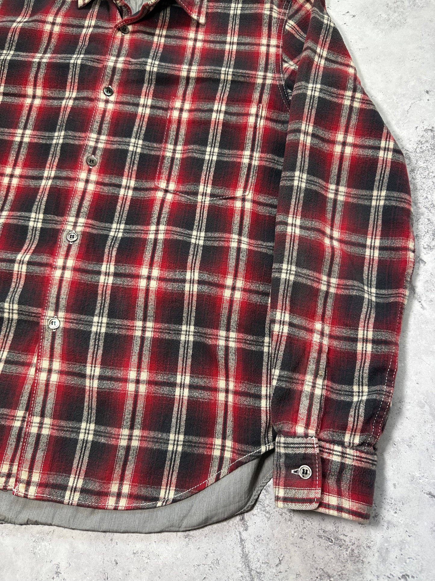 Comme des Garçons Homme AD2011 Plaid Longsleeve Shirt (S-M)