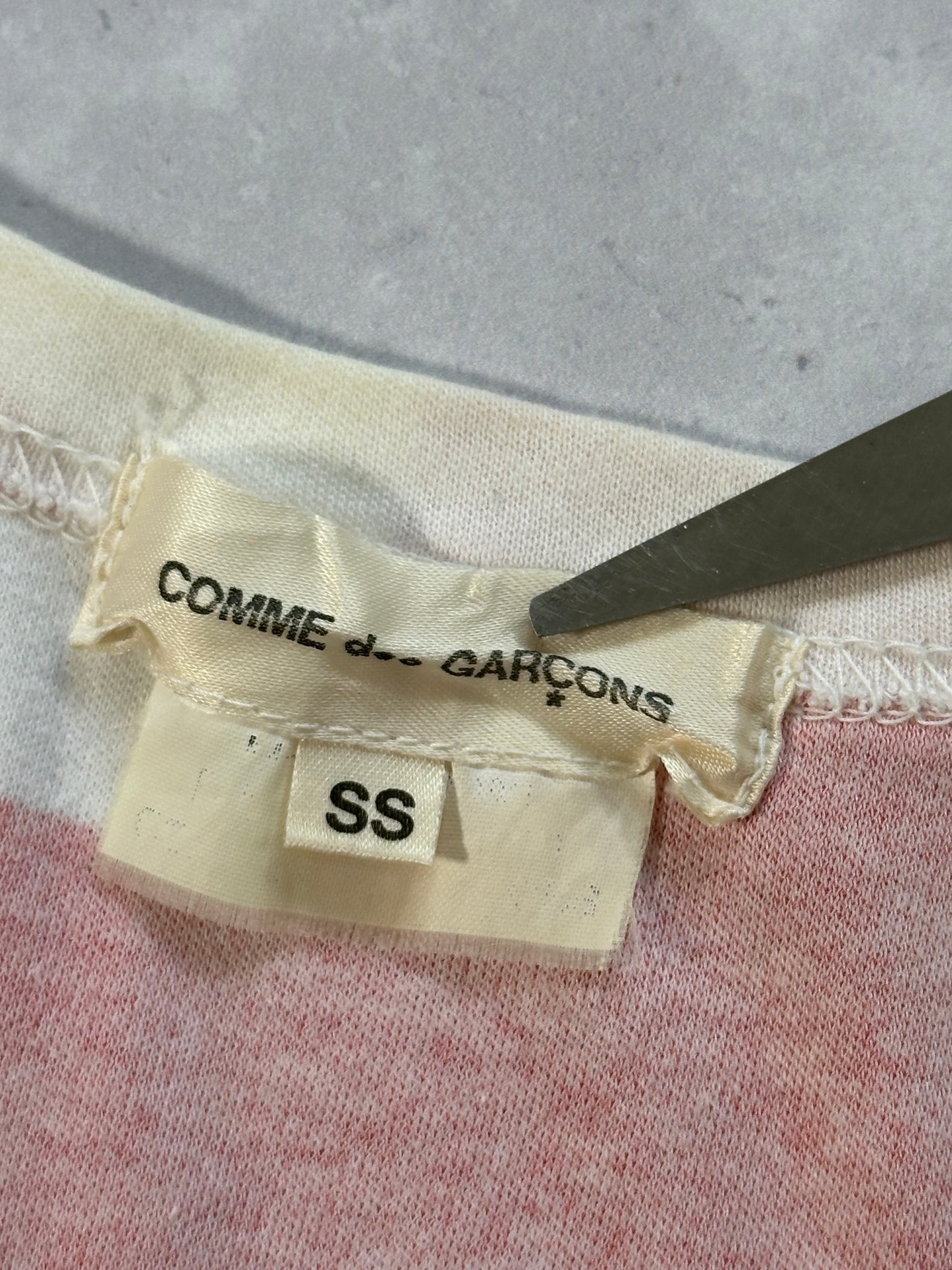 Comme Des Garçons 2005 Union Jack Plaid T-shirt
