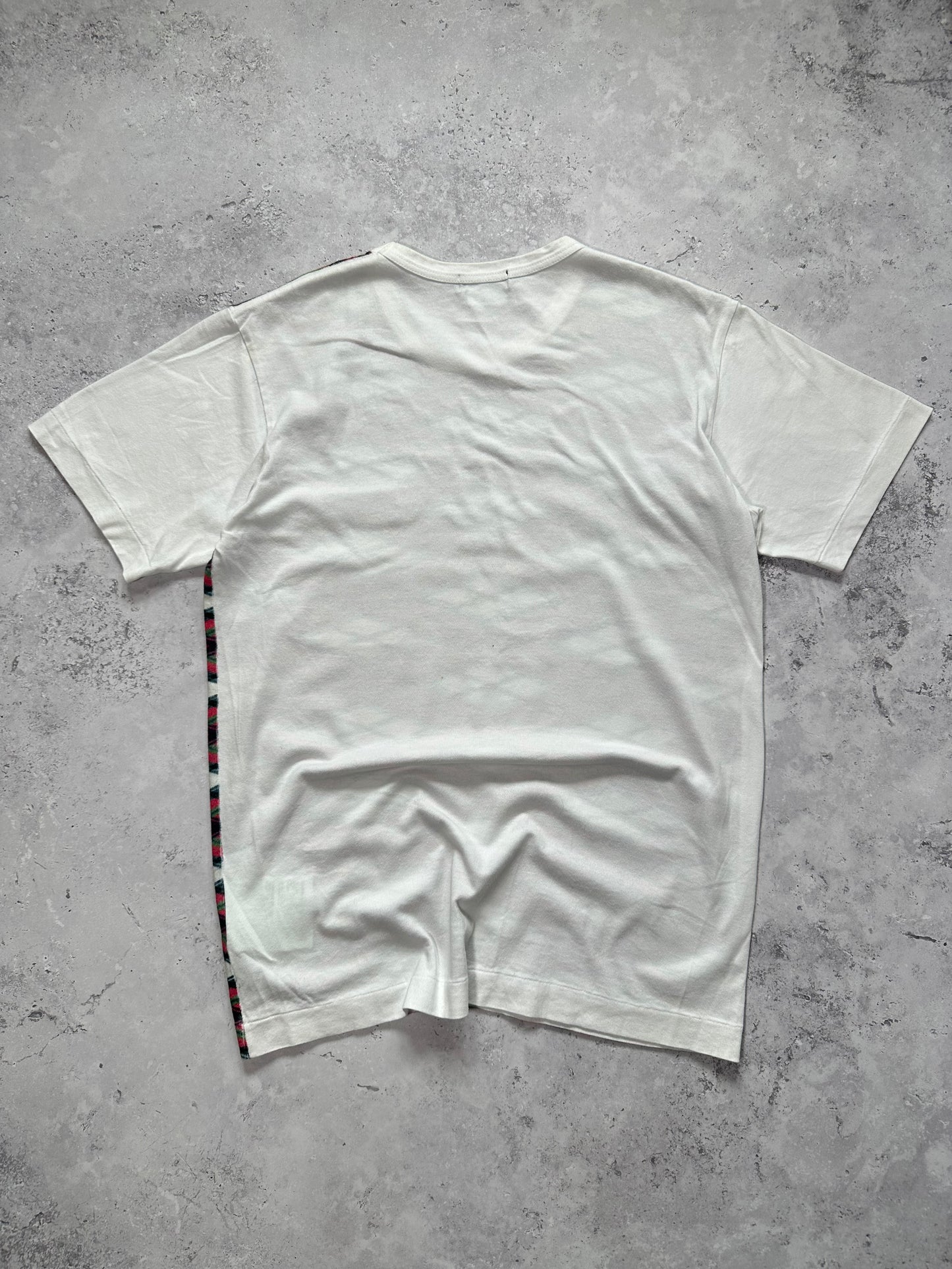 Comme des Garçons Homme Plus AD2009 Plaid Tartan Pocket Tshirt (S-M)