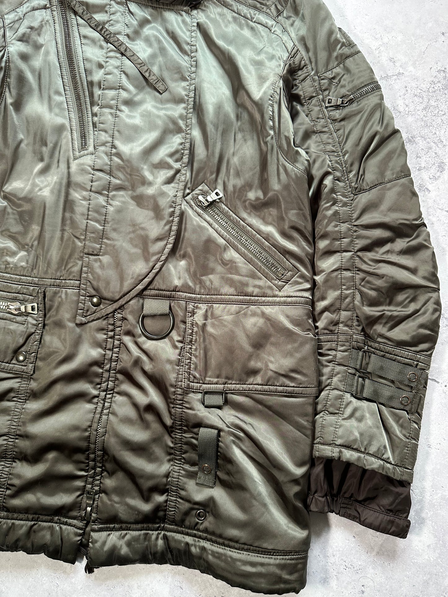 Prada Sport 2003 Astro Bondage Utility Jacket (S)
