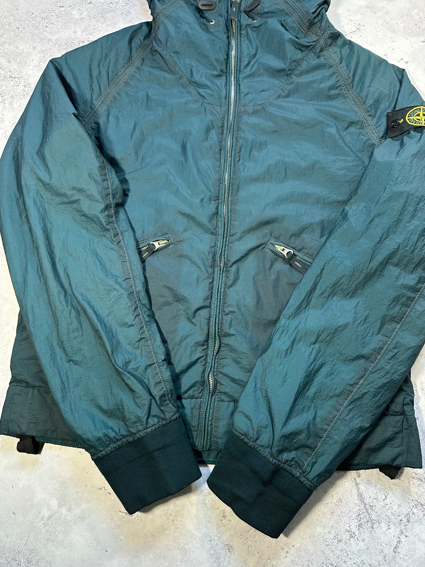 Stone Island SS2009 Hyperlight Nylon Mesh Badge Jacket