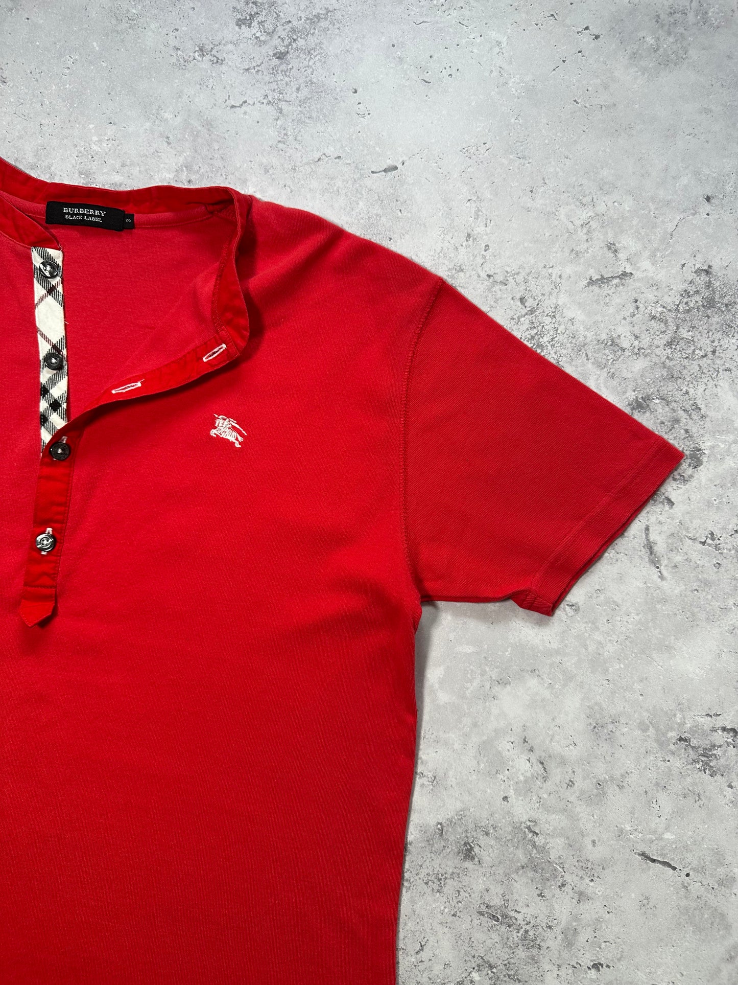 Burberry Black Label 2007 Henley T-shirt (M)