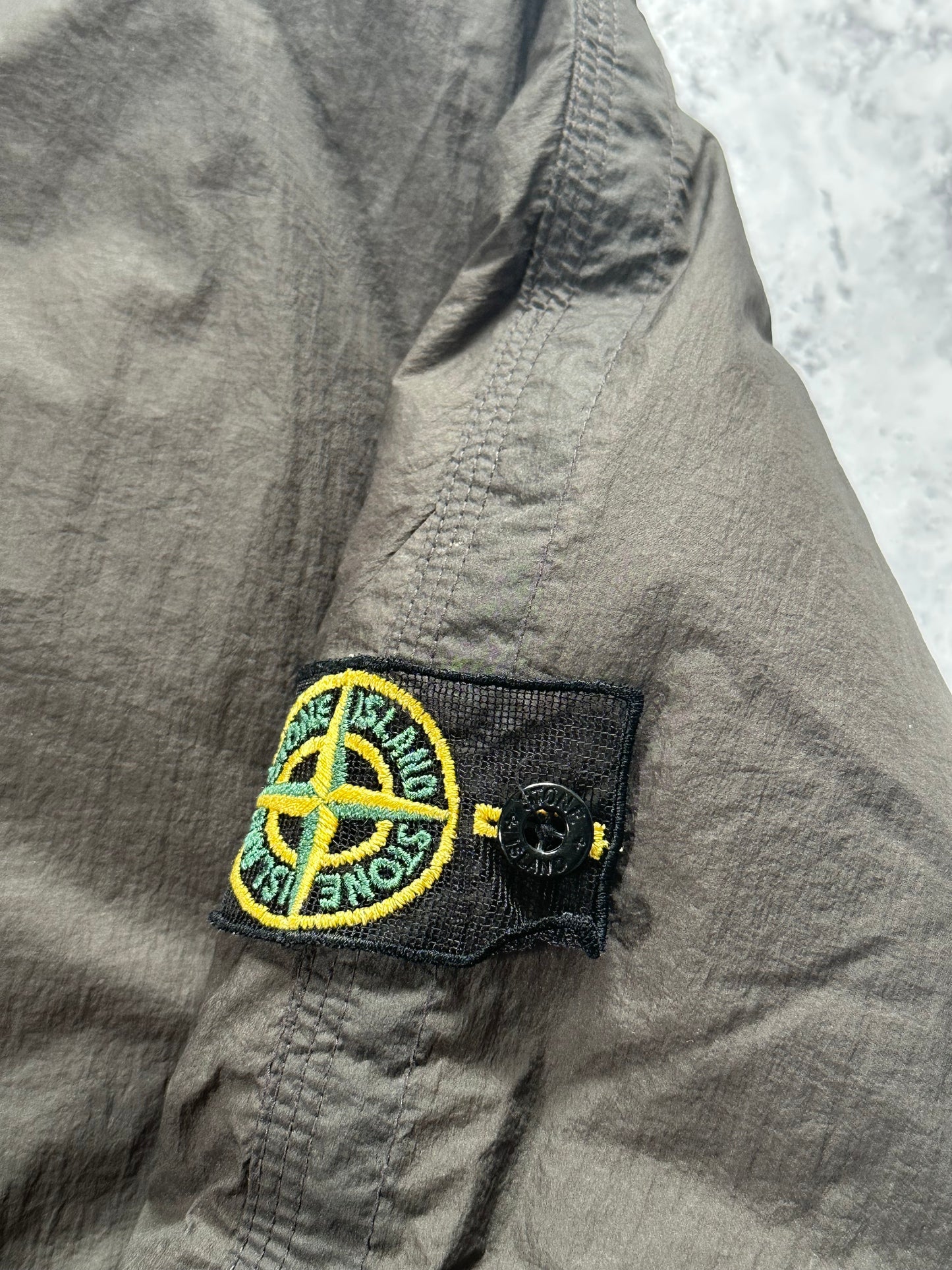 Stone Island AW2010 Down Filled Mesh Badge Puffer Jacket (XXL)