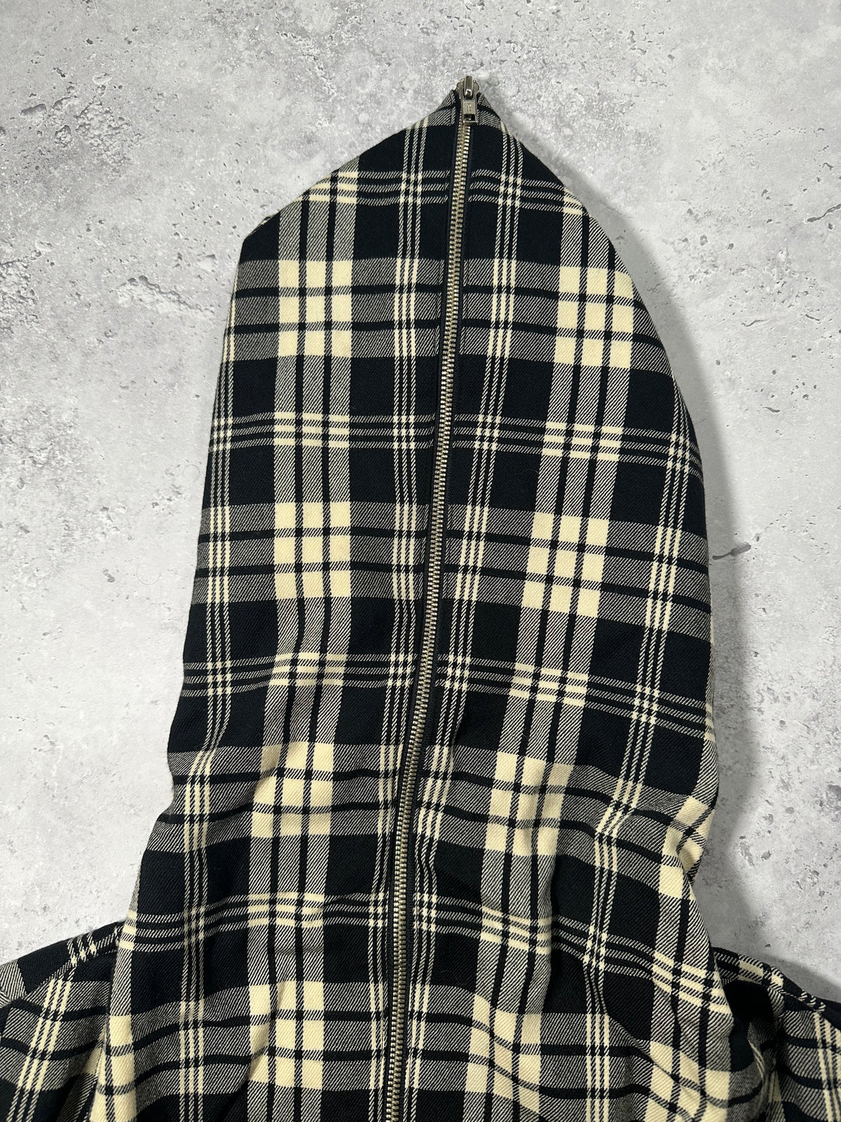 Issey Miyake I.S Plaid Double Zip Jacket
