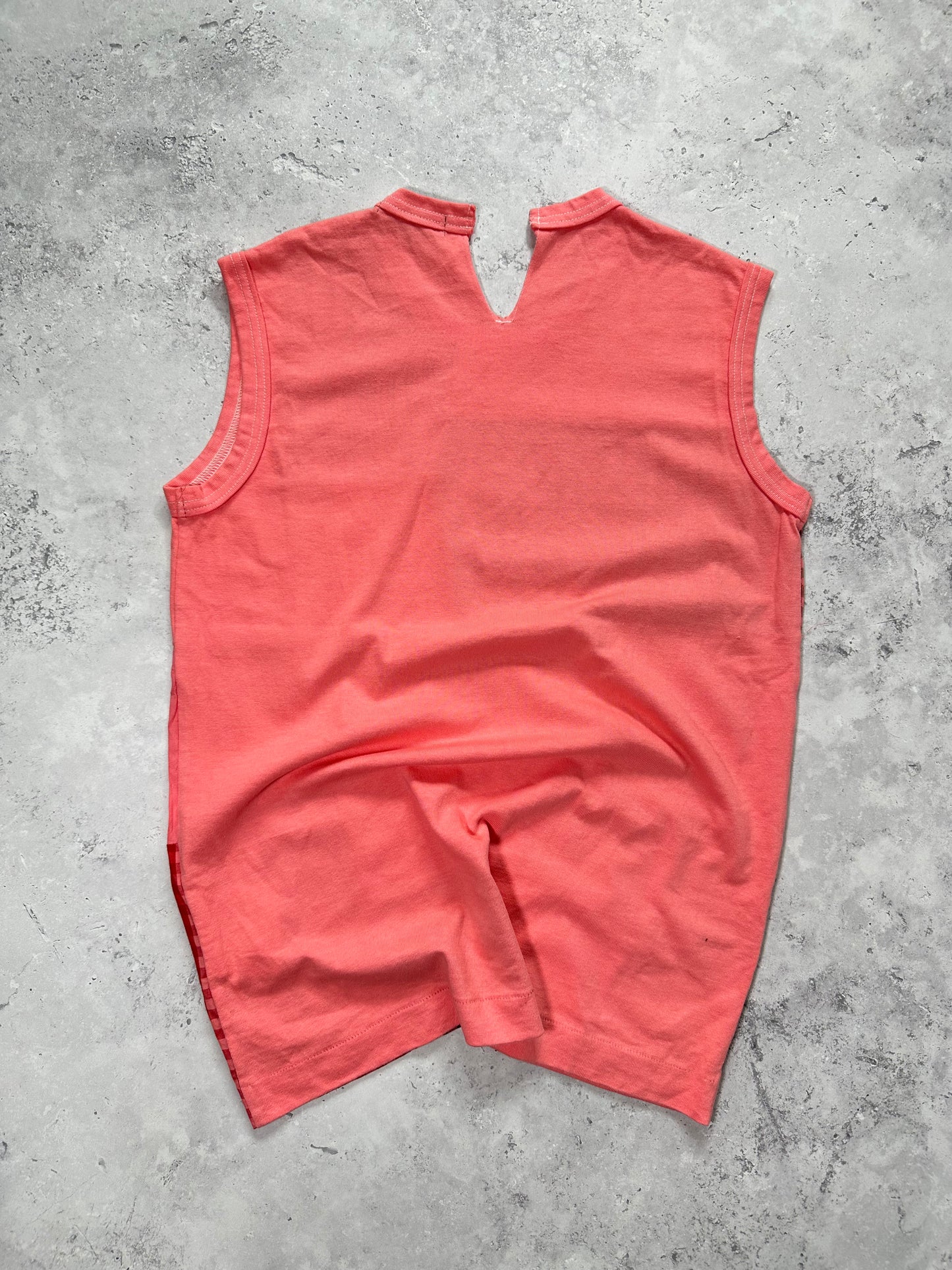 Comme des Garçons Tricot AD2012 Reconstructed Patchwork Vest Tank Top (S)