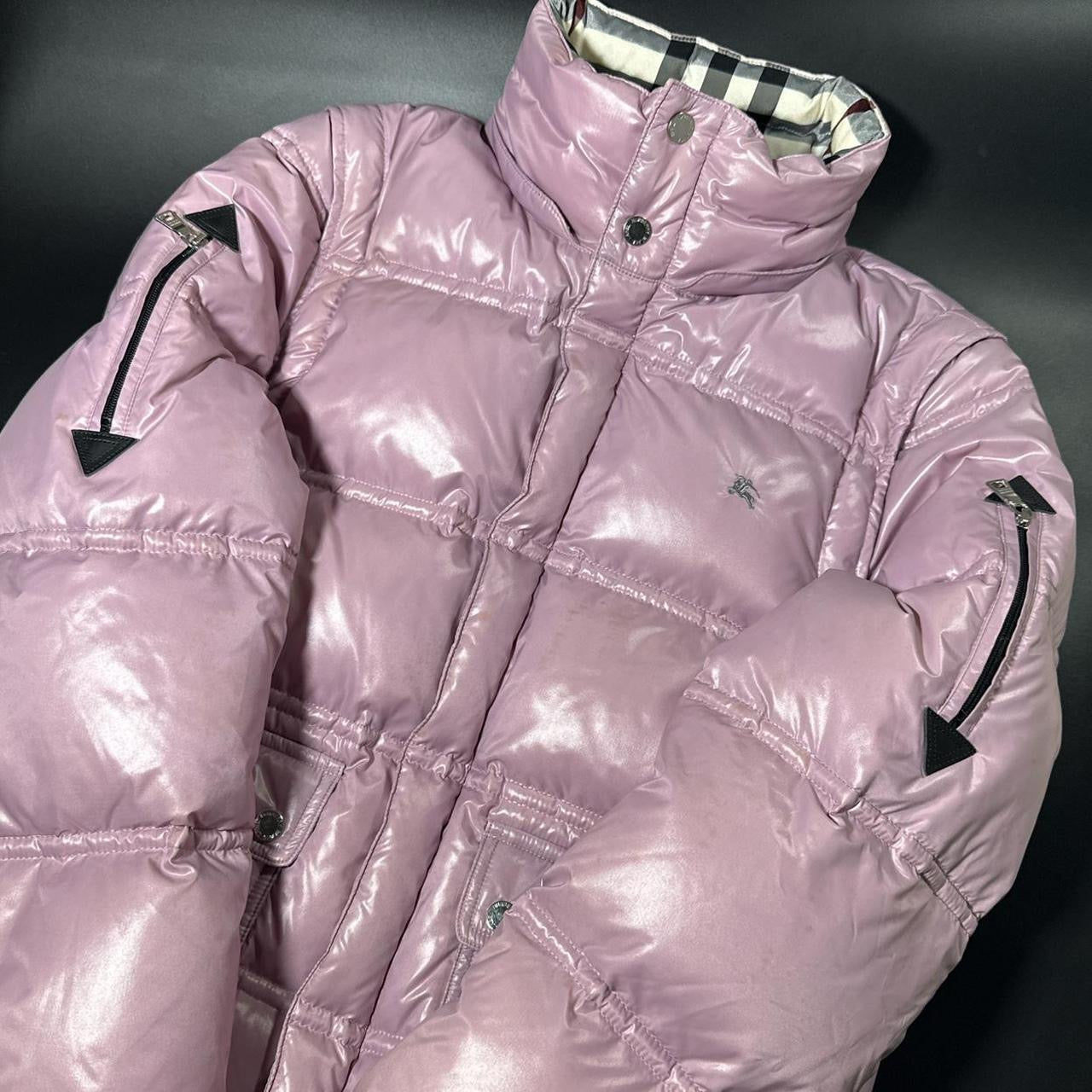 00’s Burberry Black Label Down Puffer Jacket (M)