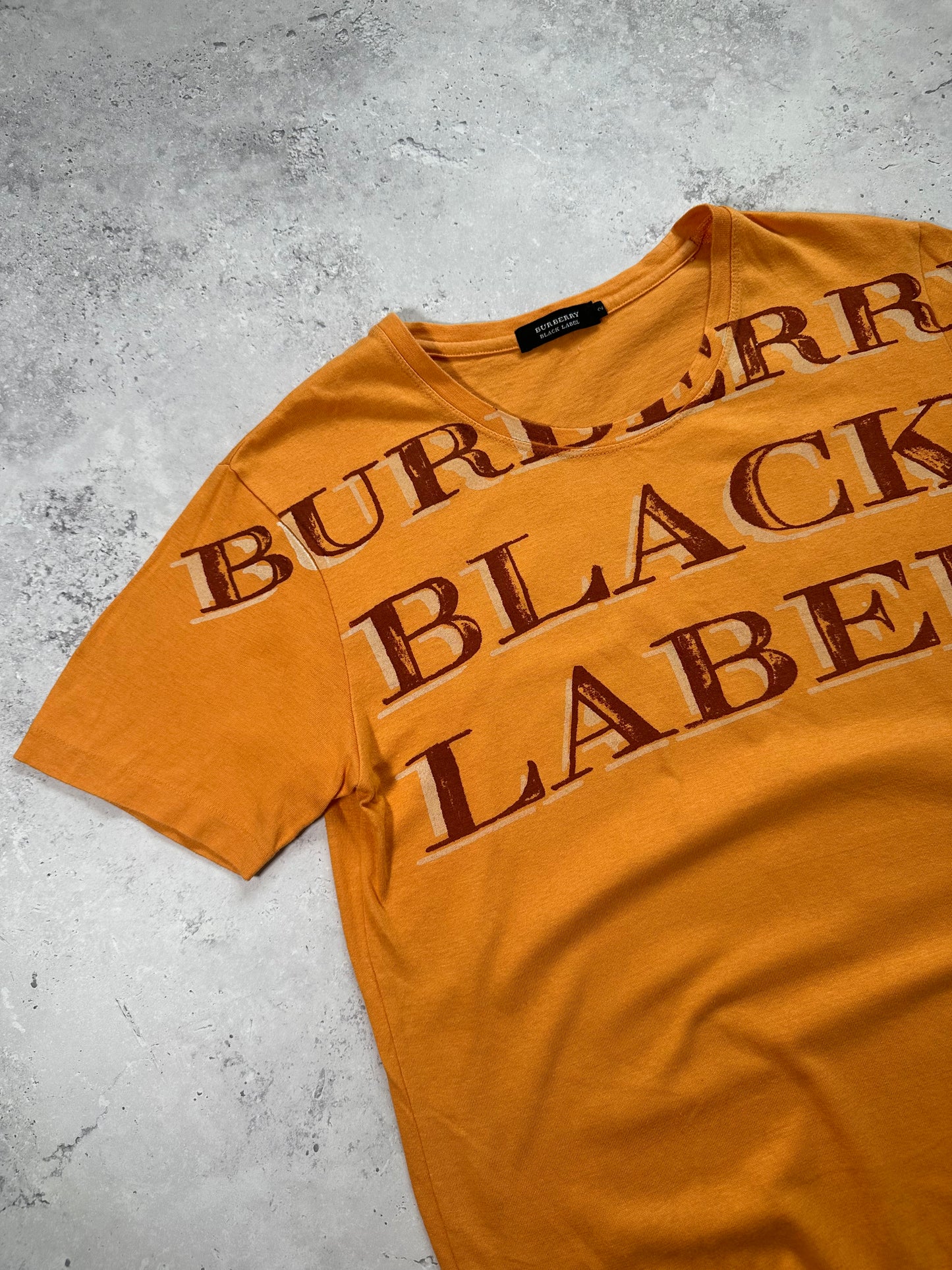 Burberry Black Label 2008 Big Spellout T-shirt (S)