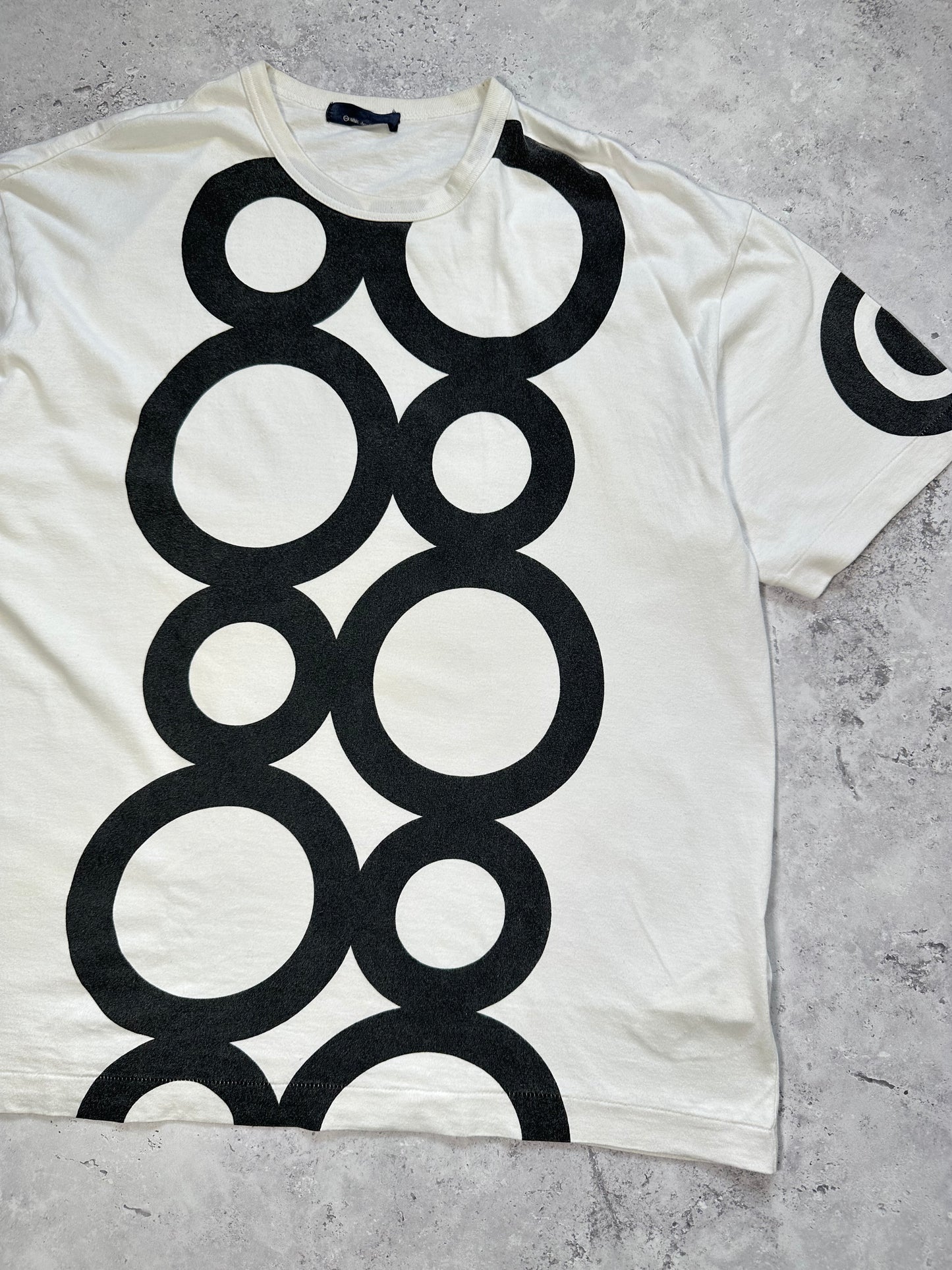 COMME des GARÇONS Homme AD2022 Circle Graphic T-Shirt (L)