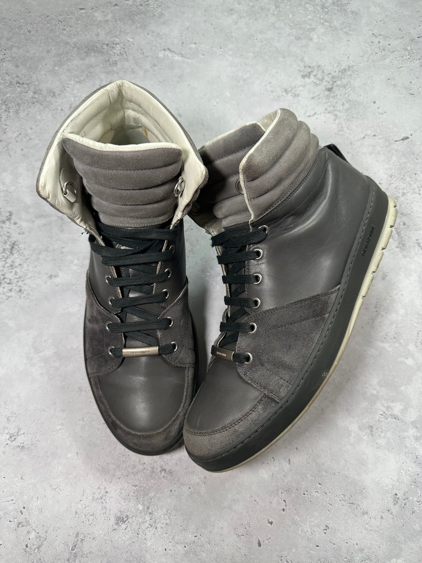Dior Homme FW2012 High Top Sneakers by Kris Van Assche