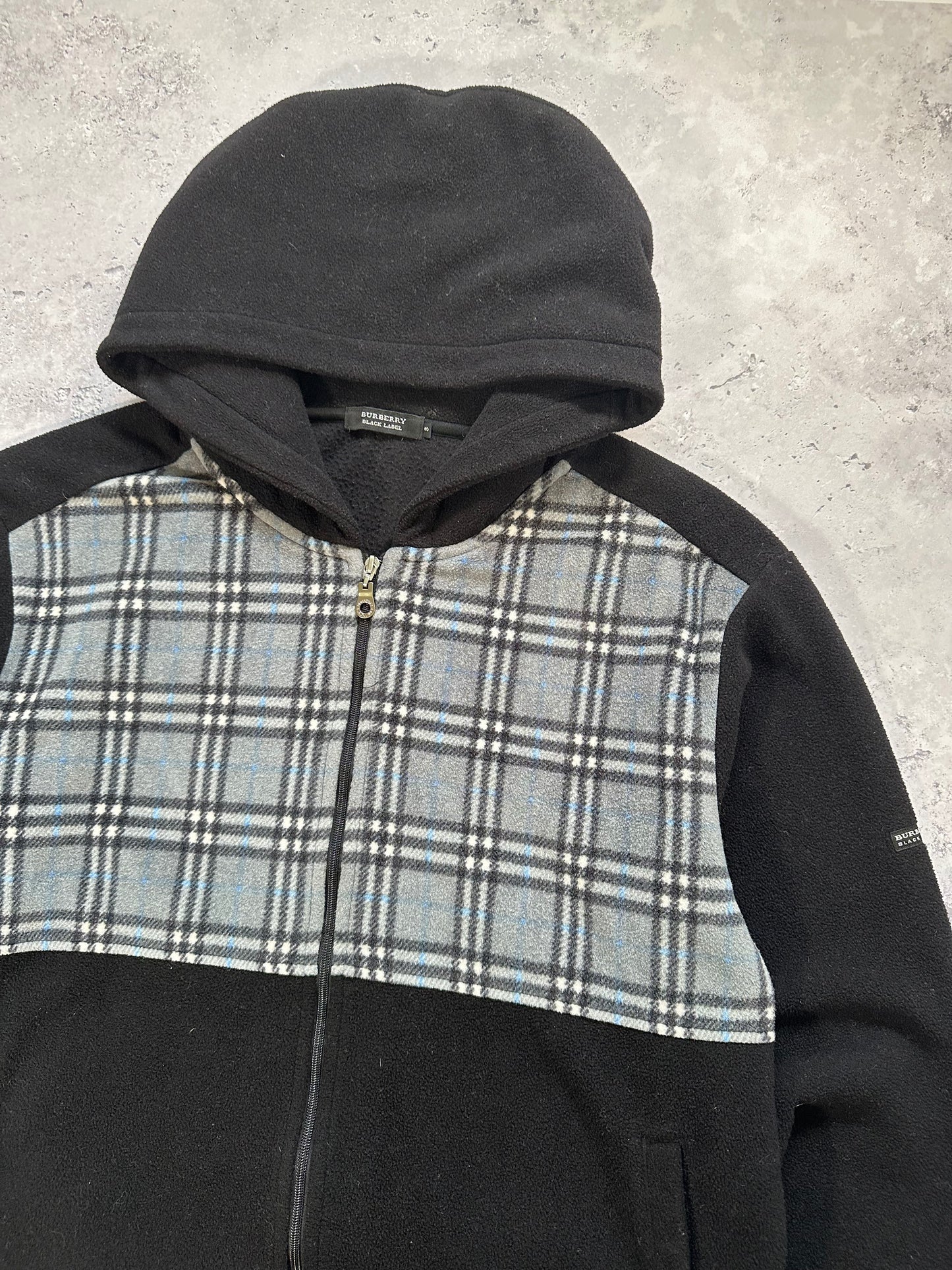 Burberry Black Label 2010 Fleece Zip Hoodie (M)