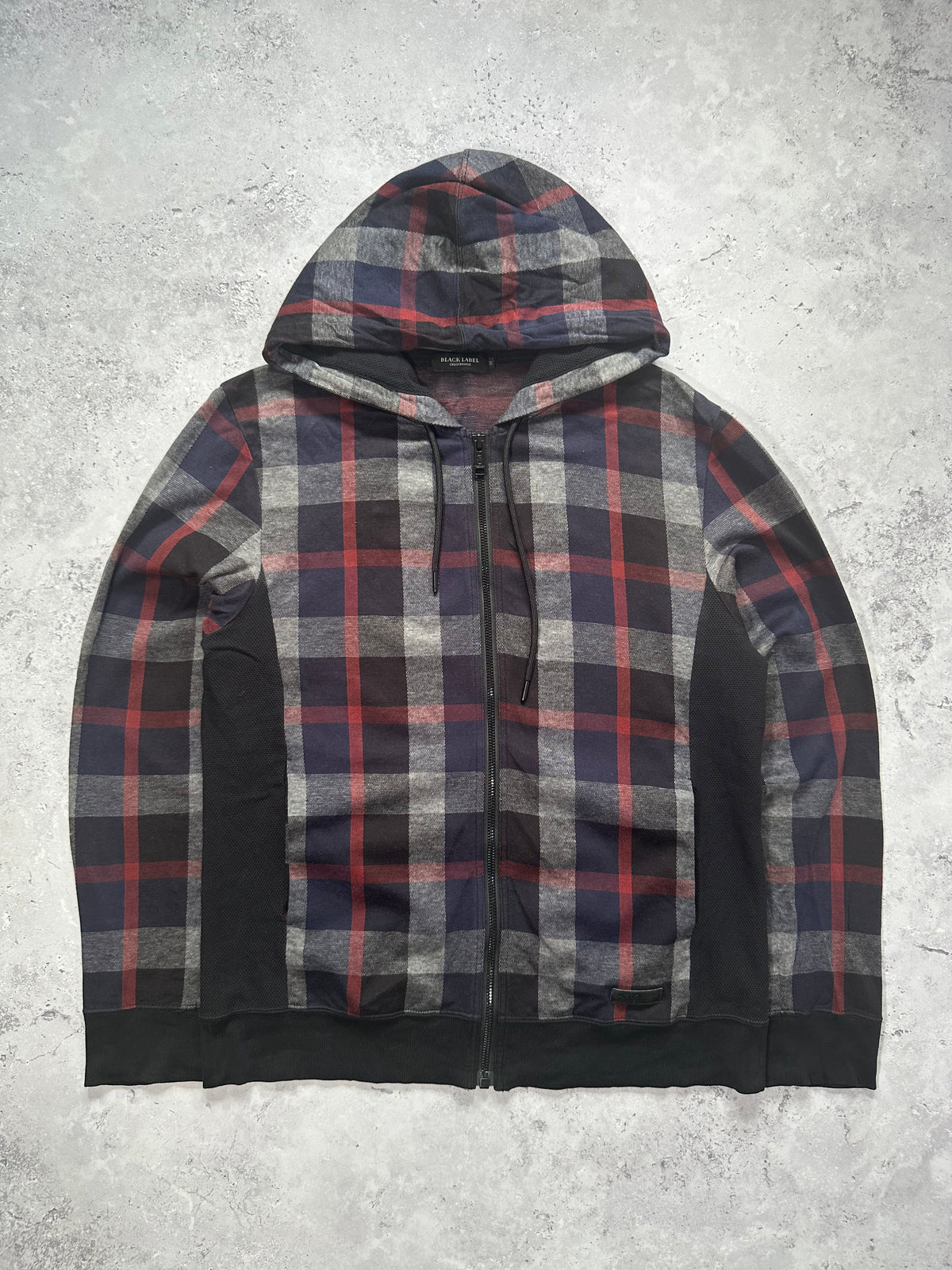 Burberry Black Label Crestbridge 2016 Nova Check Zip Hoodie (S)