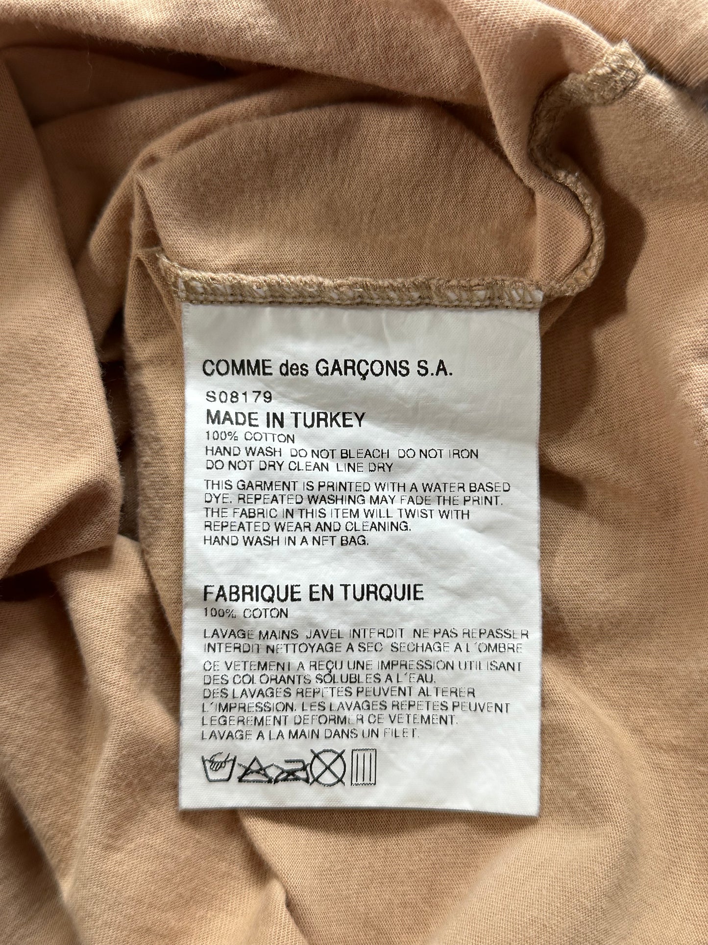 Comme des Garçons Shirt SS2001 été Tshirt (M)