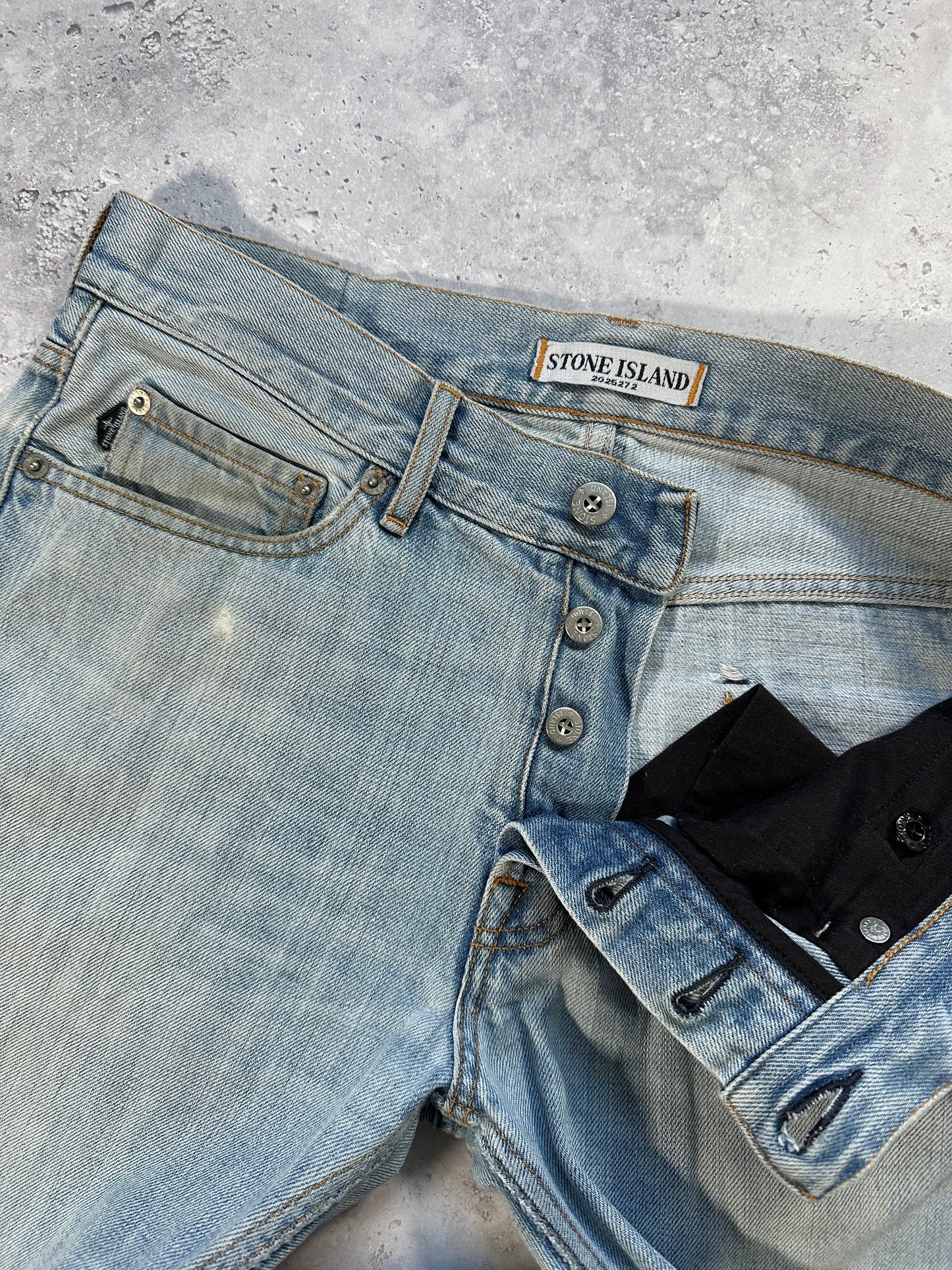 Stone Island 2010 Light Wash Denim Jeans (W30L34)