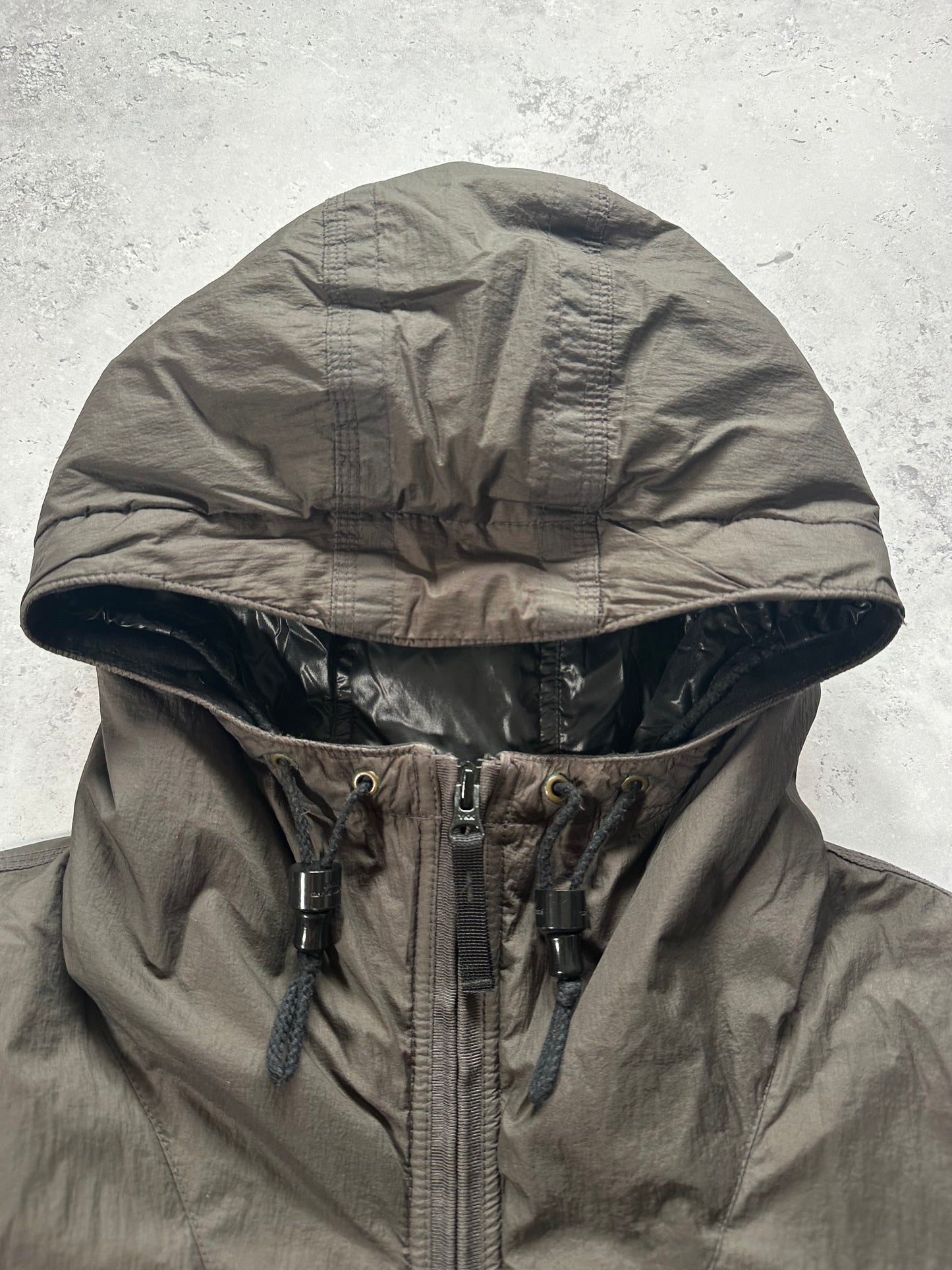 Stone Island AW2010 Down Filled Mesh Badge Puffer Jacket (XXL)