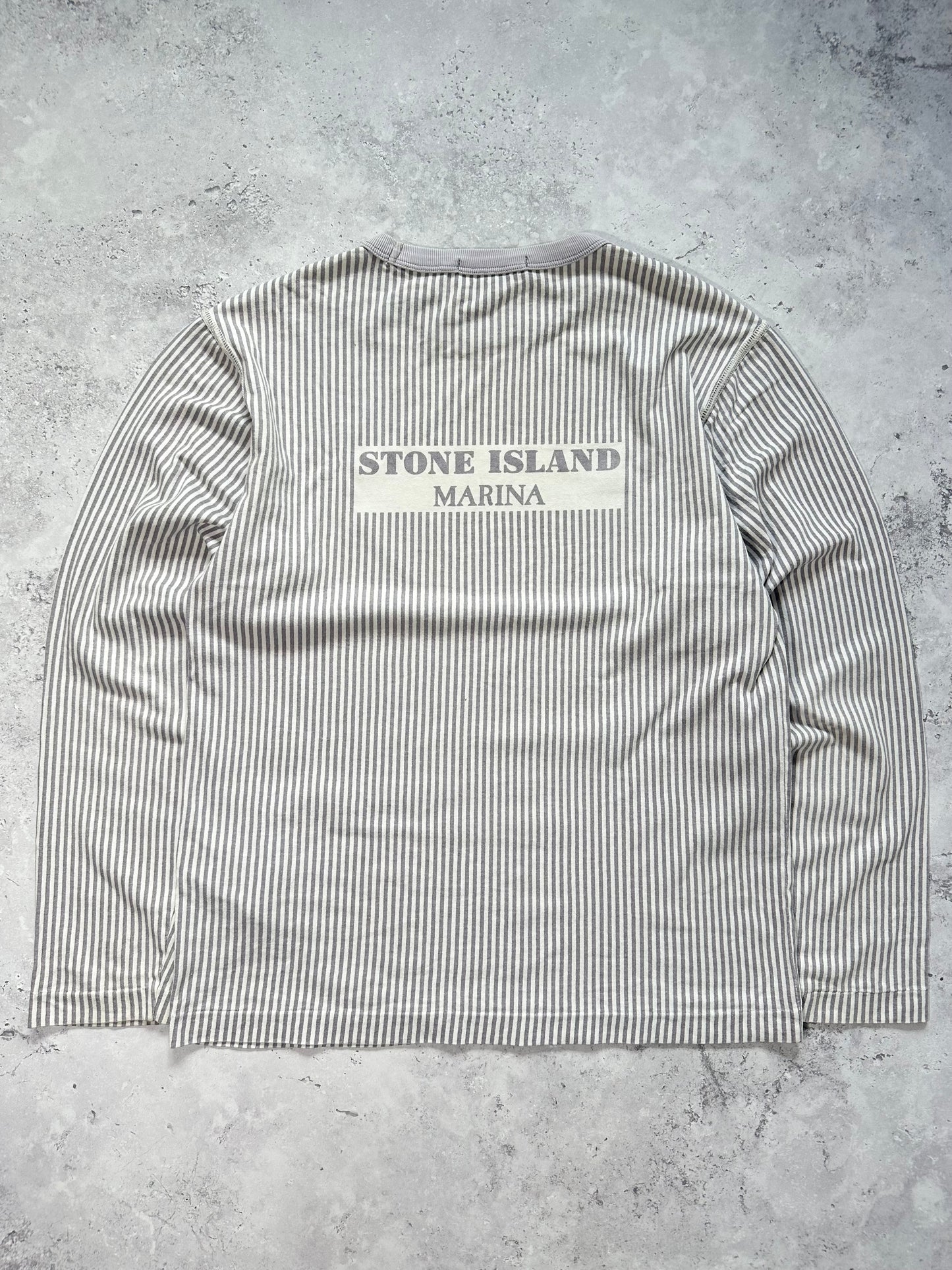 Stone Island Marina Striped Longsleeve Tshirt