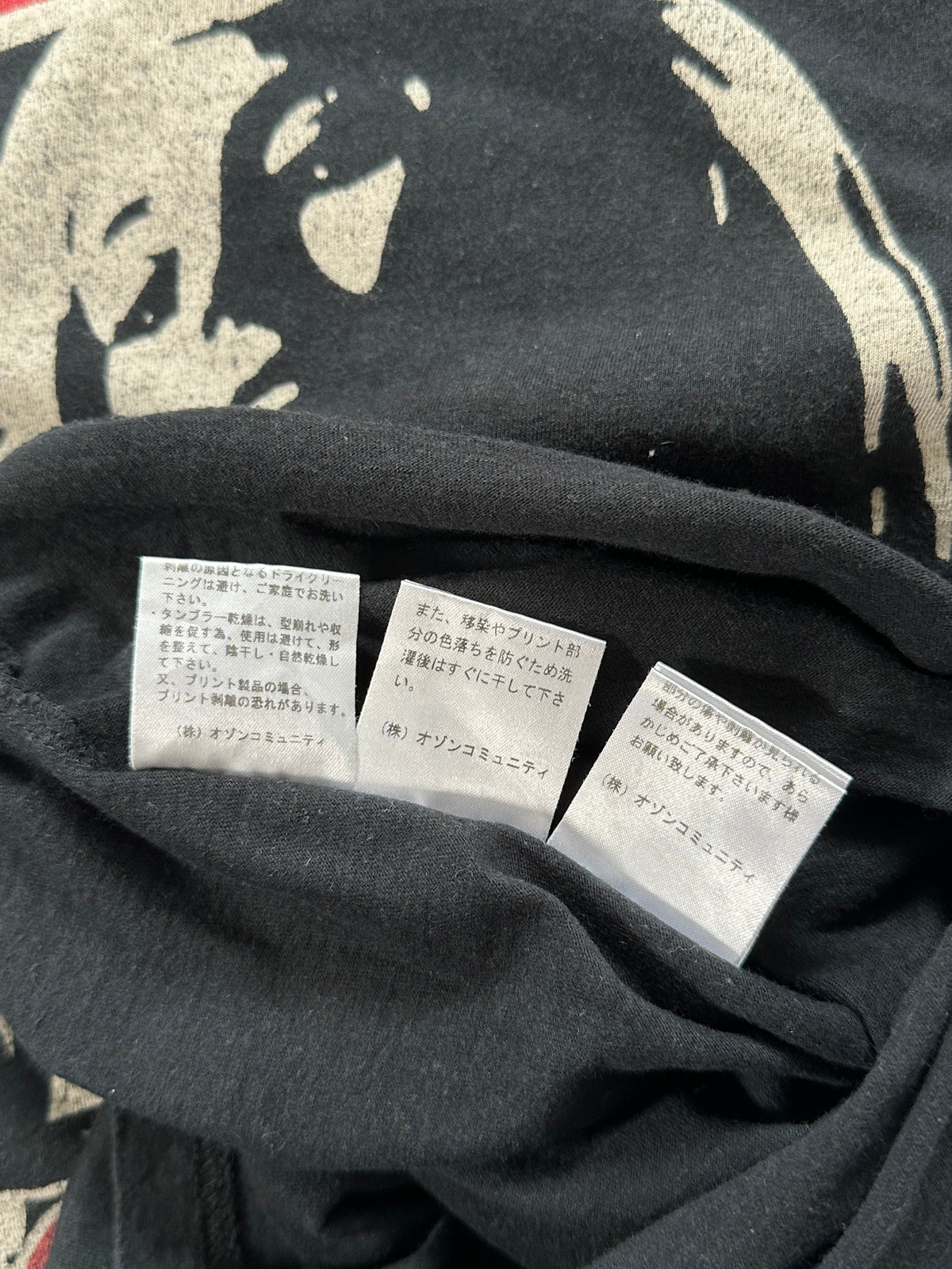 Hysteric Glamour Big Graphic Raglan Tshirt (M)