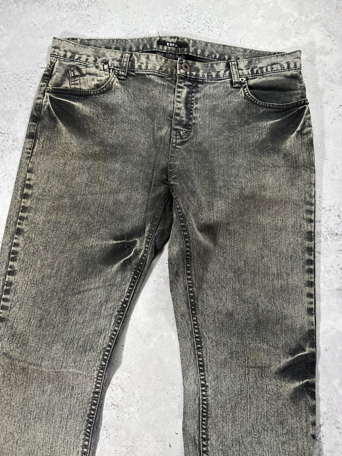 Hysteric Glamour HG Acid Wash Japanese Denim Jeans (L - 34x32)