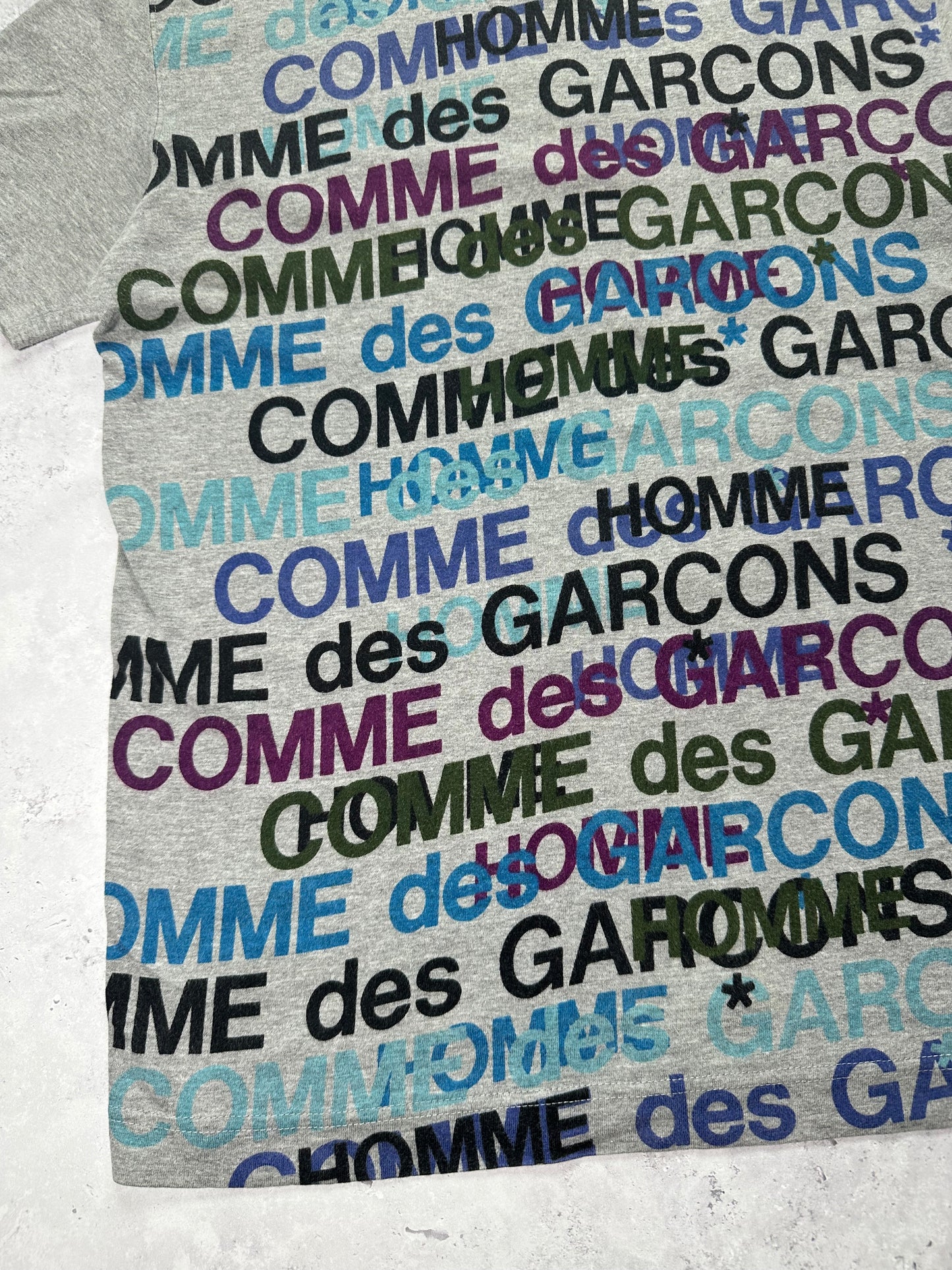 Comme des Garçons Homme AD2011 Multicolour All Over Print Tshirt