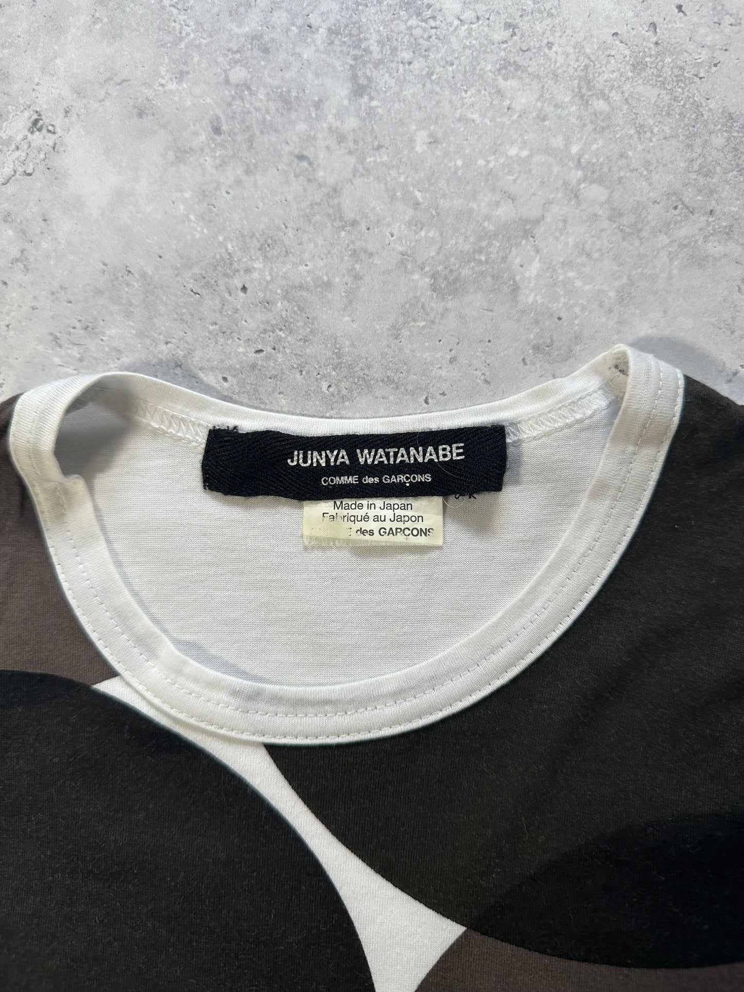 Junya Watanabe Comme des Garçons AD2014 Abstract Circles Tshirt